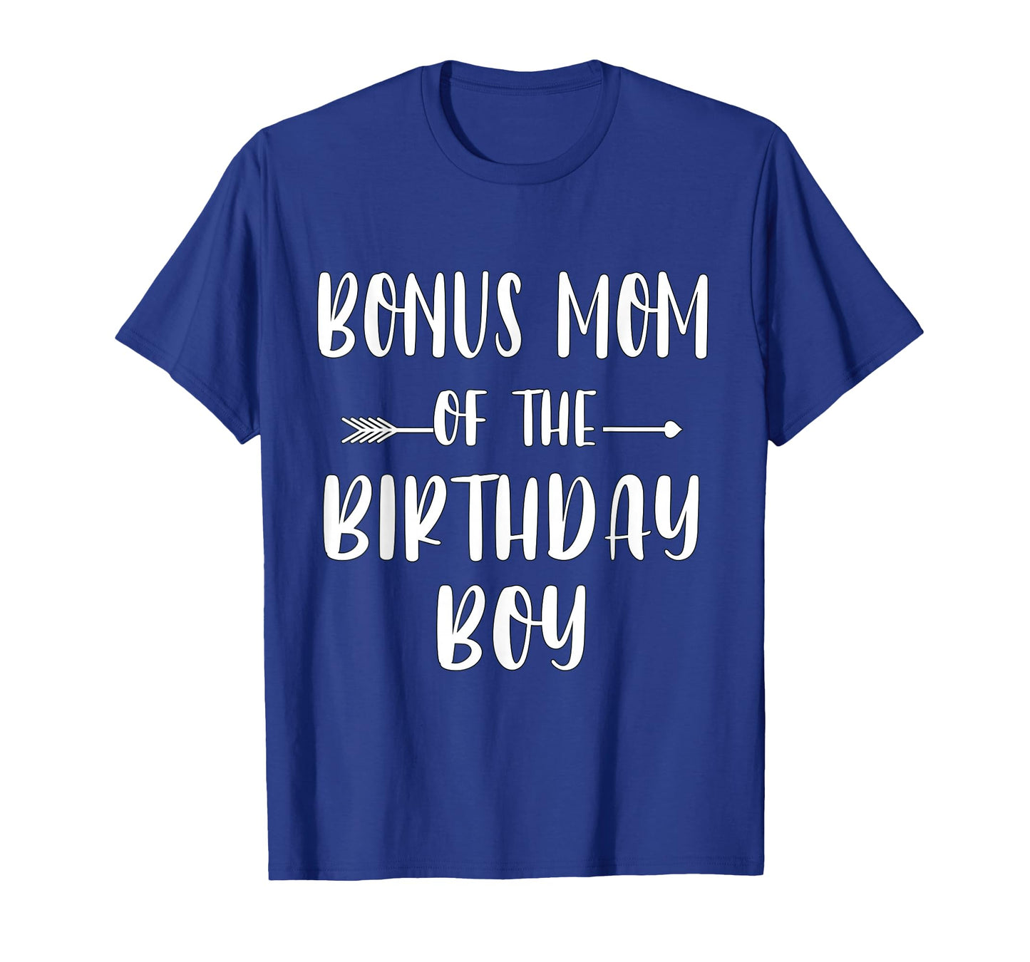Funny Bonus Mom Of The Birthday Boy Cute Matching Family T-Shirt