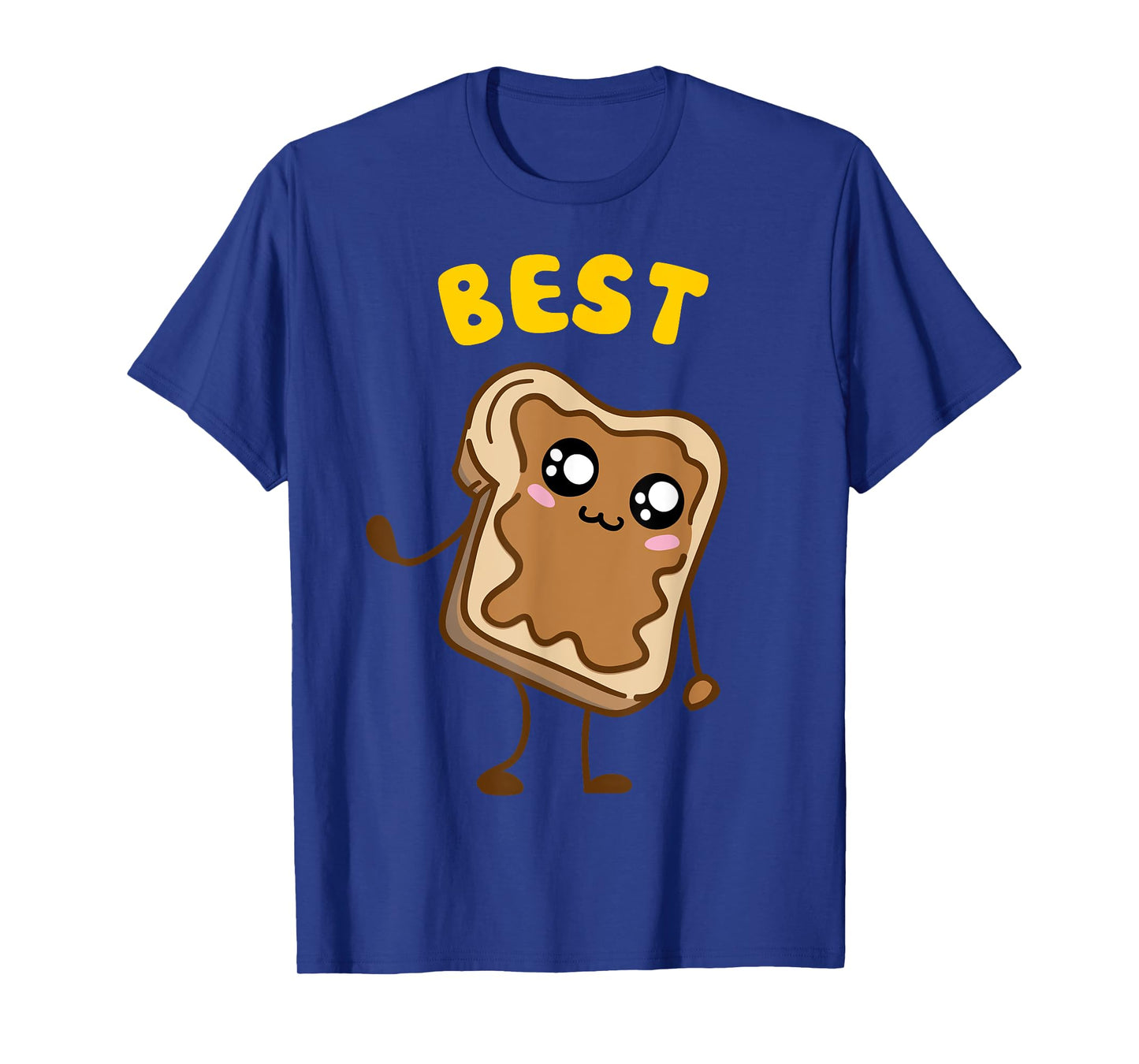 Kawaii Peanut Butter - Jelly - 1/2 BFF Best Friends Matching T-Shirt