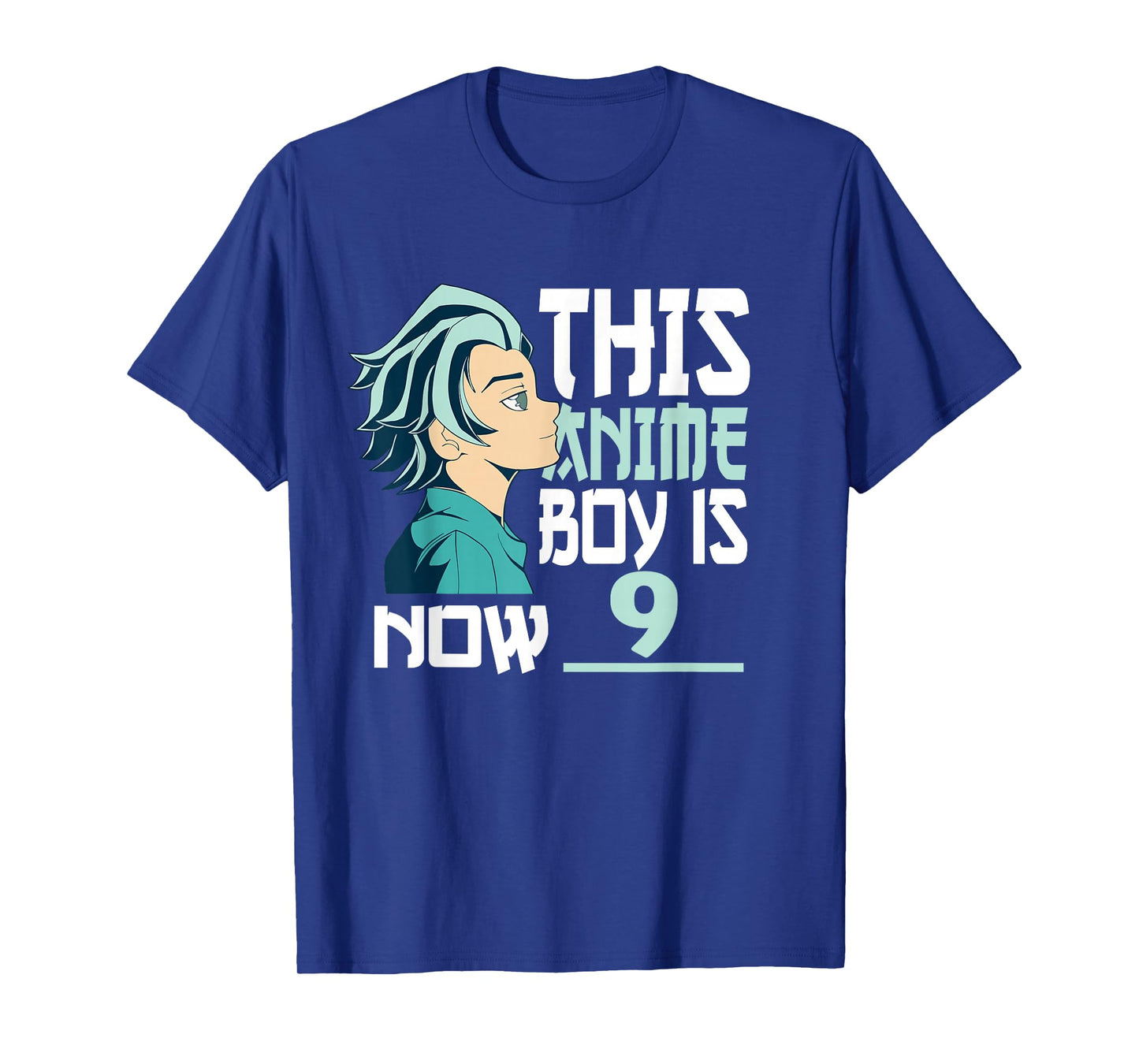 Manga This Anime Boy is Now 9 Years Old 9 th Birthday T-Shirt