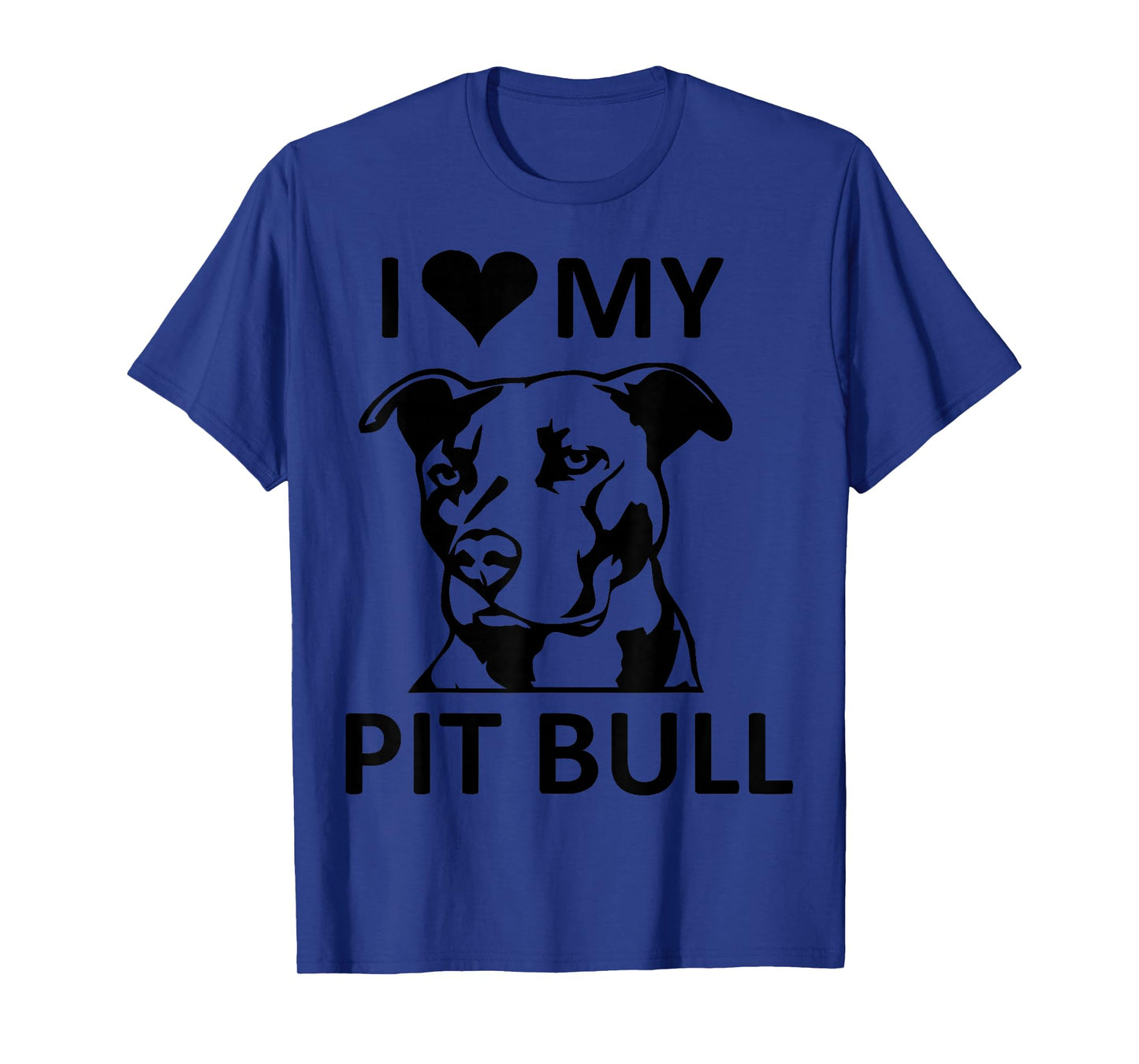 I Heart My Pitbull T-Shirt (I Love My Pitbull tee,Pit Bull) T-Shirt