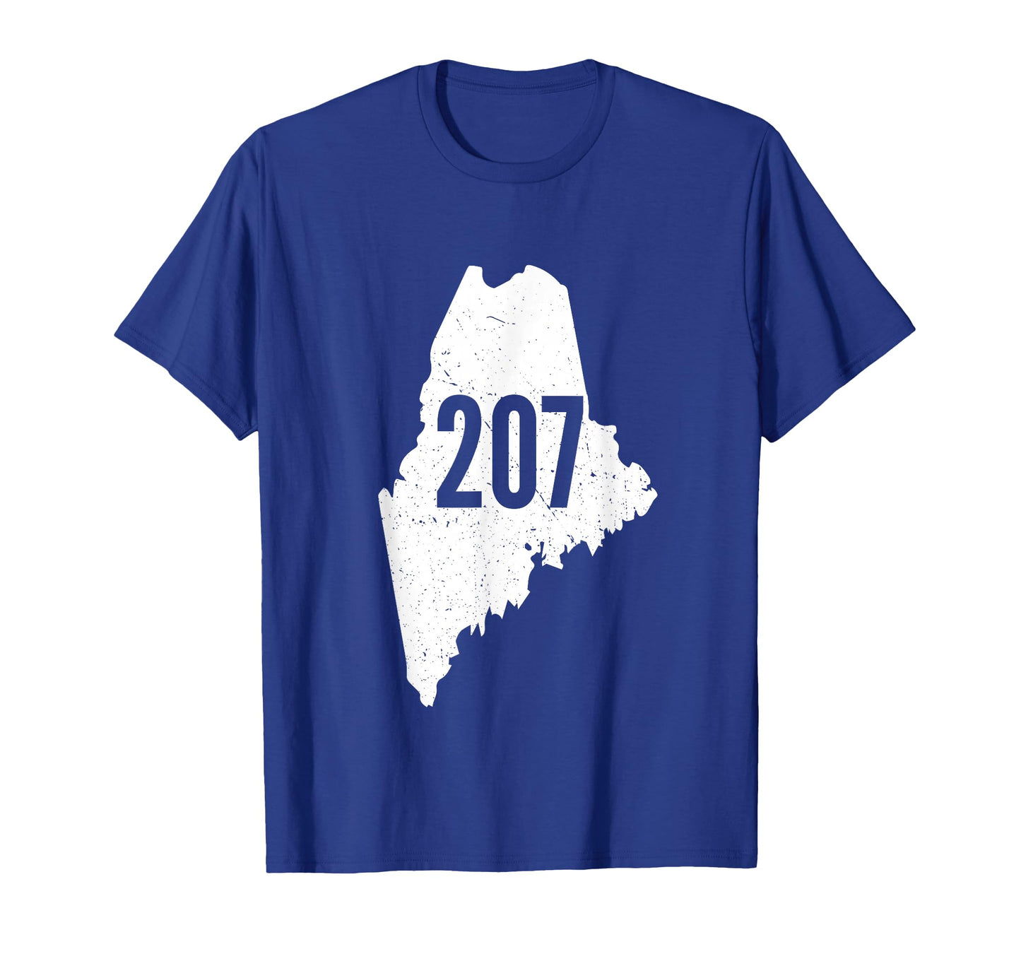 207 Maine State Area Code Outline Pride T-Shirt