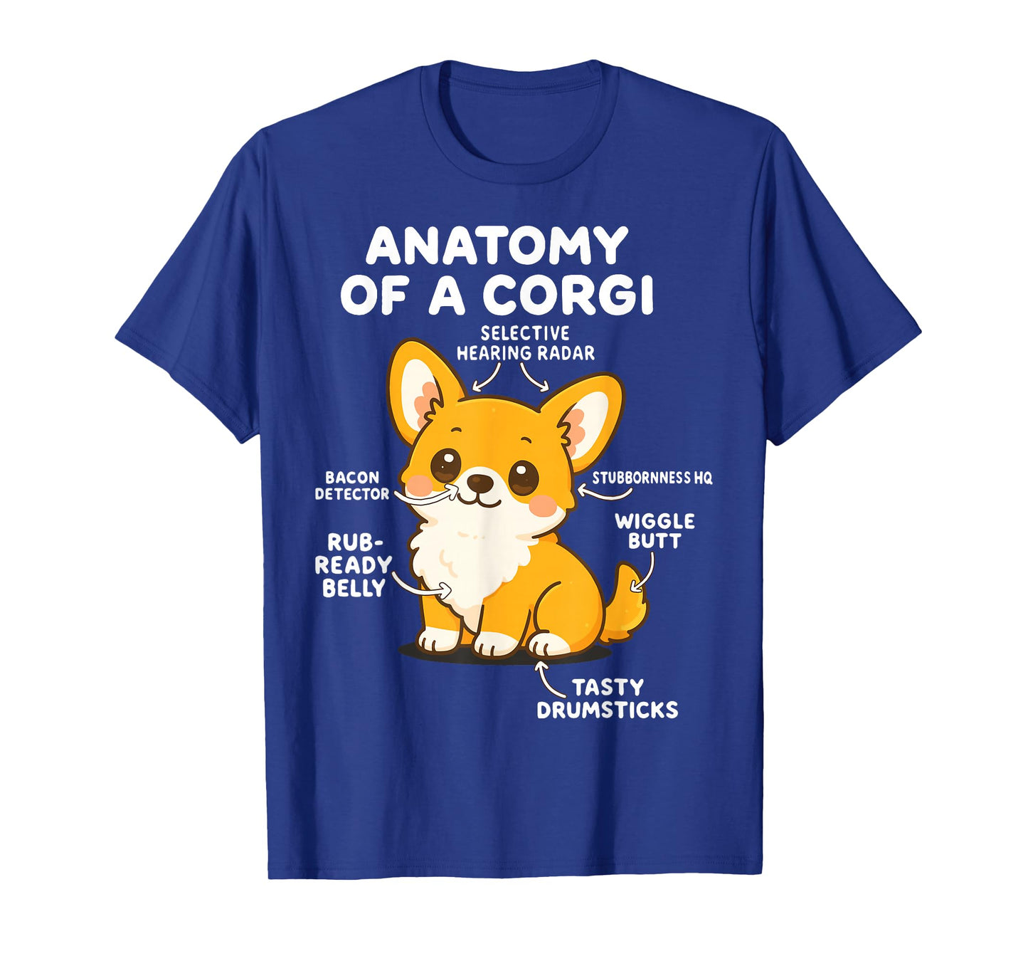 Anatomy Of A Corgi T-Shirt
