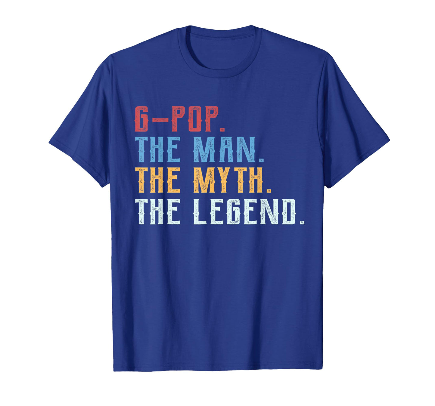 Cool Grandpa Shirt, G-pop the Man the Myth the Legend T-Shirt