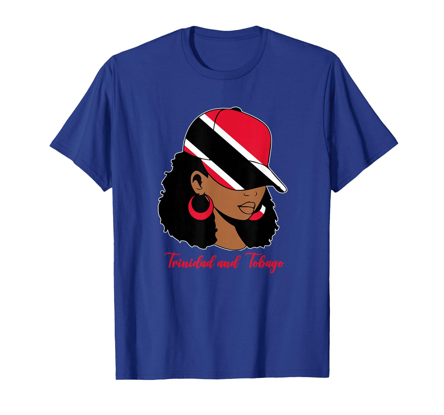 Trinidadian Girl For Women Trini Trinidad and Tobago Flag T-Shirt