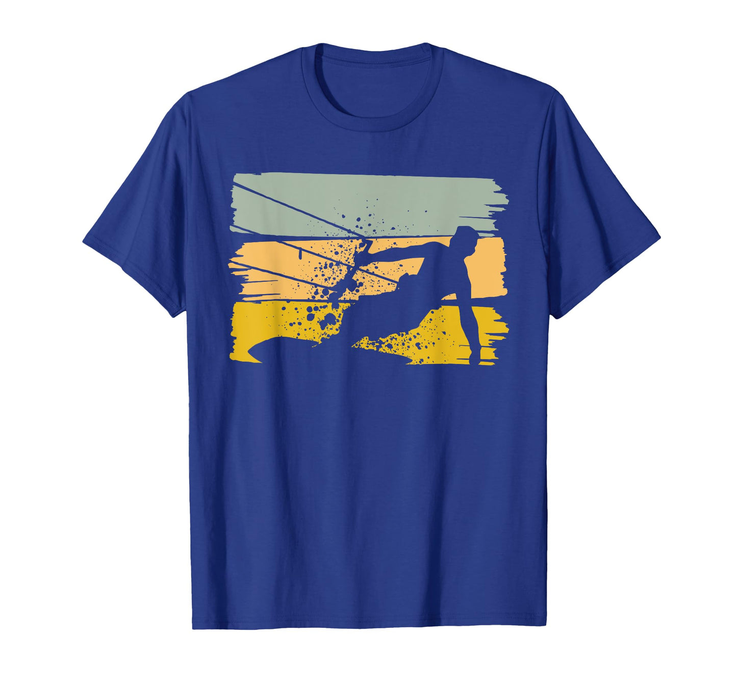 Vintage Kite Surfing, Kiteboarding, Kiter, Water Sports Fun T-Shirt