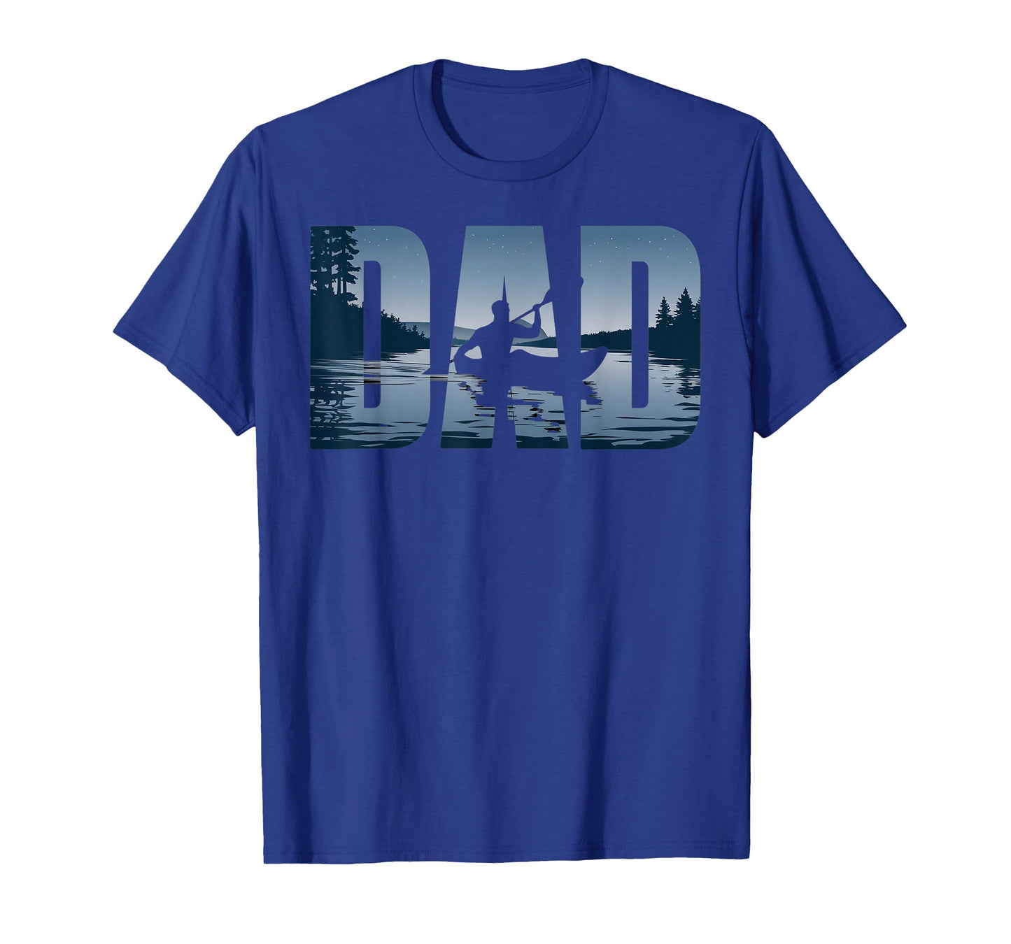 Fathers Day Kayaker Mens Kayaking Dad T-Shirt