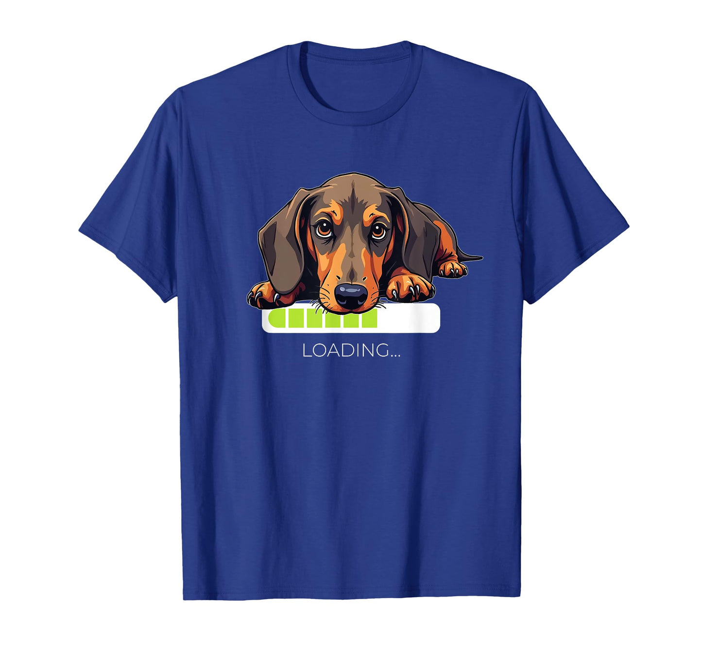 Dachshund Doxie Wiener Sausage Dog Loading T-Shirt