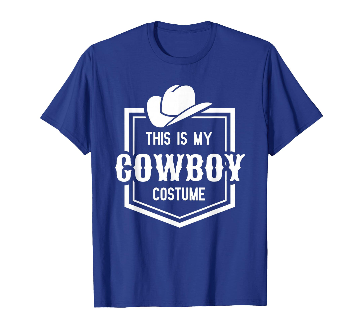 This is My Cowboy Costume Funny Lazy Country Western T-Shirt