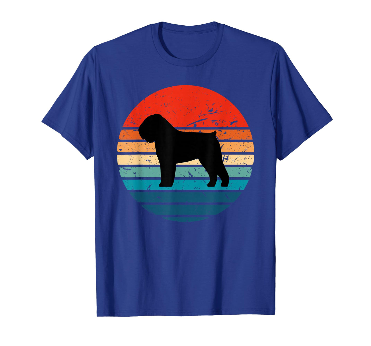 Bouvier des Flandres T Shirt Retro Vintage 70s Tee T-Shirt