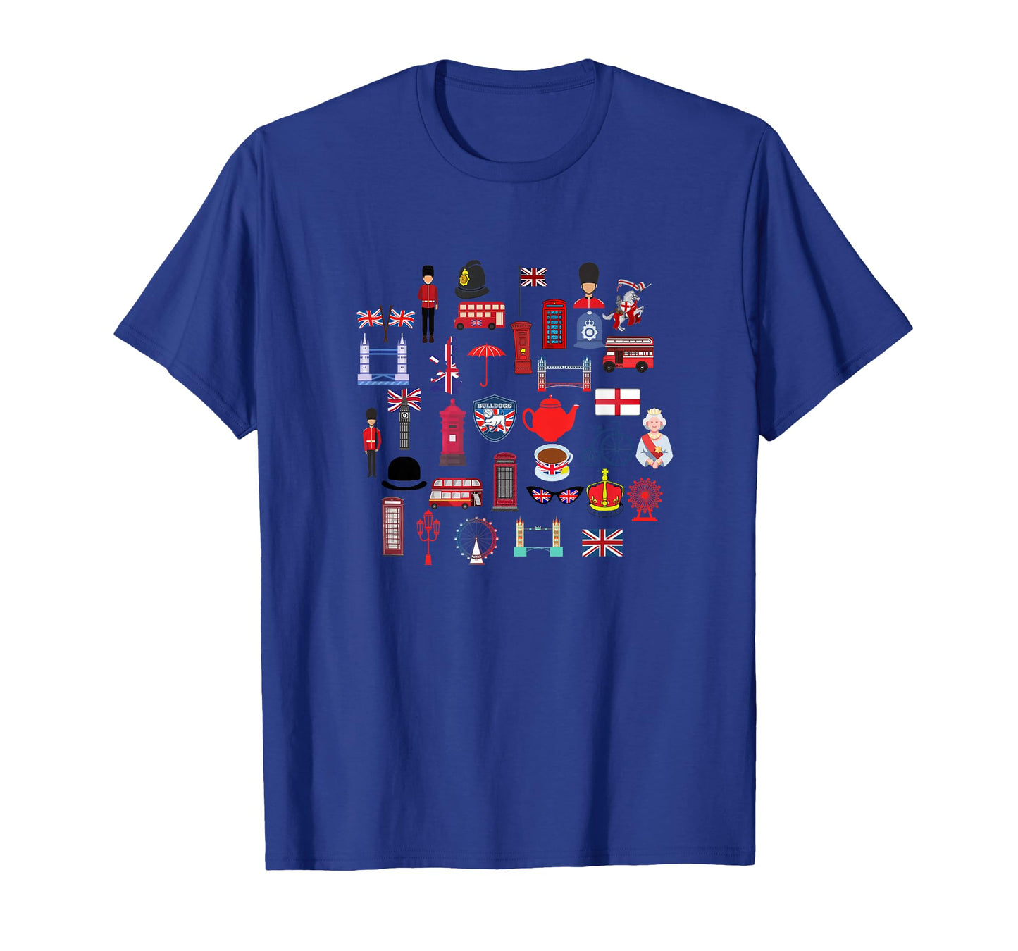 LONDON BRITISH, ENGLAND UK, UNION JACK FLAGS, GREAT BRITAIN T-Shirt