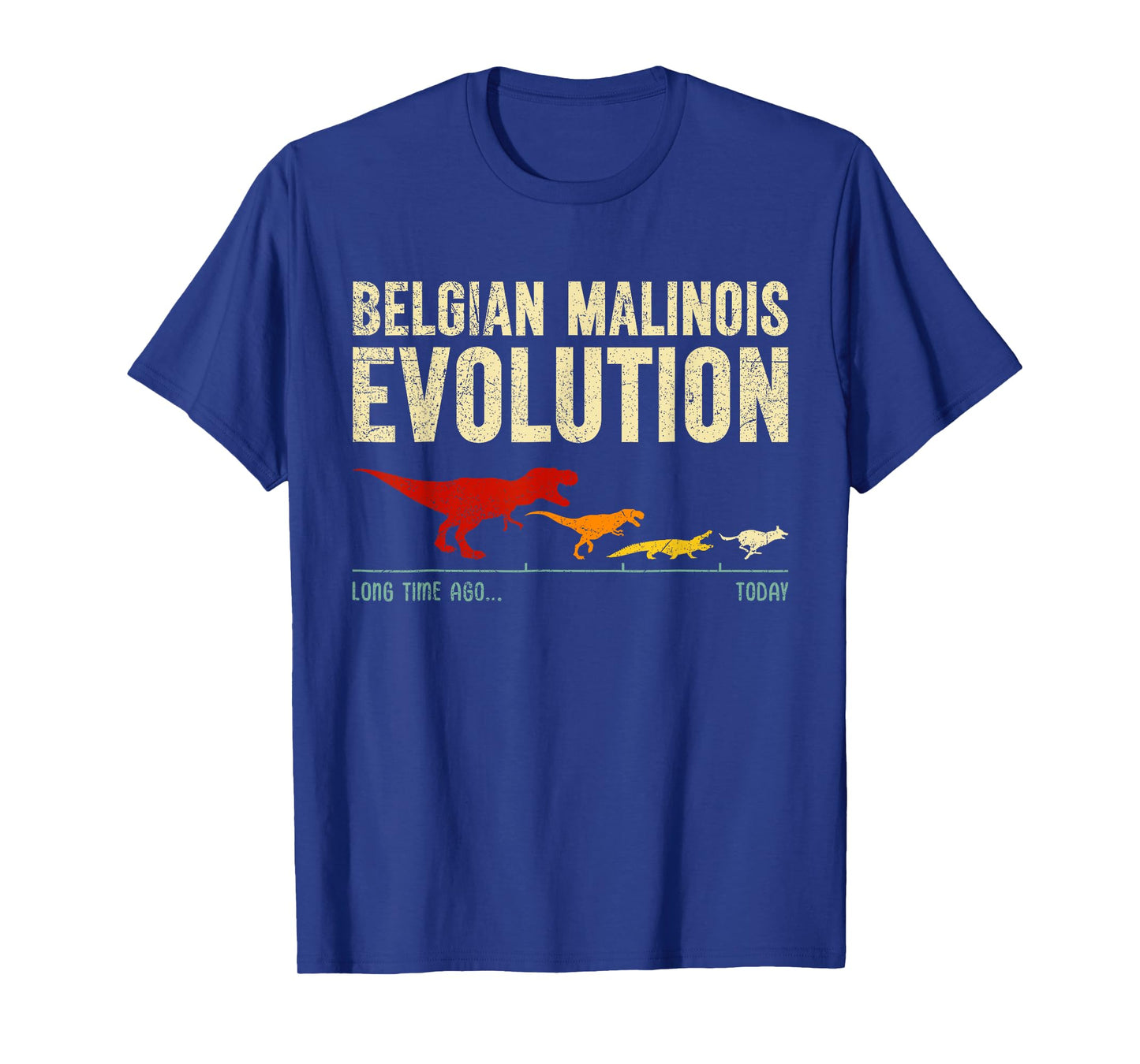 BELGIAN MALINOIS EVOLUTION Dog Owner Funny Malinois Men Women T-Shirt