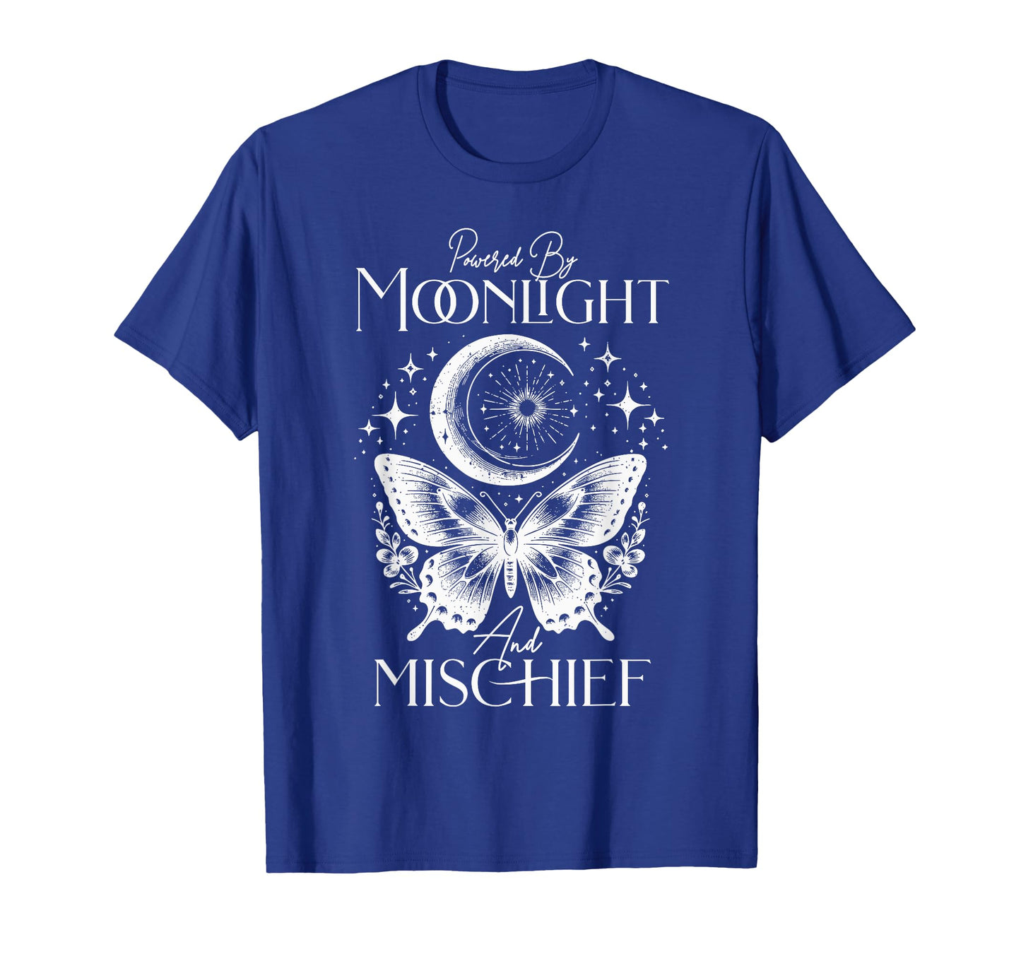 Butterfly Witchcore Powered by Moonlight and Mischief T-Shirt