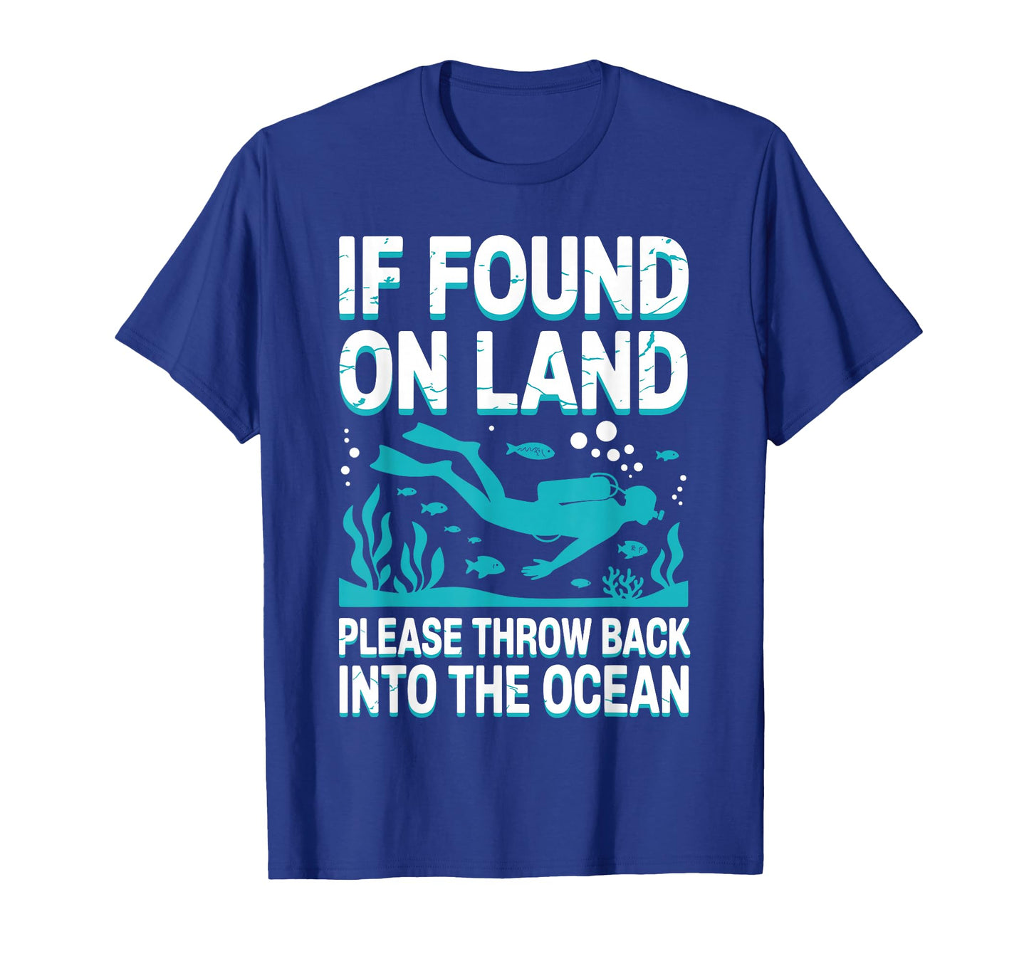 Funny Scuba Diving Art for Men Women Scuba Dive Scuba Diver T-Shirt