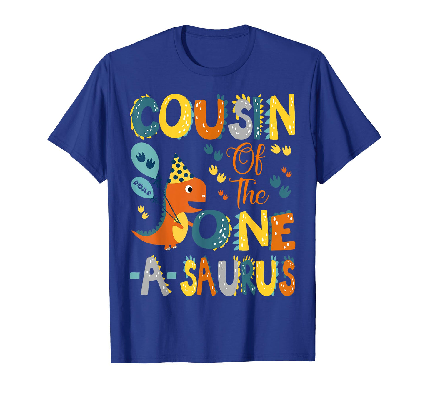Cousin Of The One-A-Saurus 1St Birthday Dinosaur Party T-Shirt