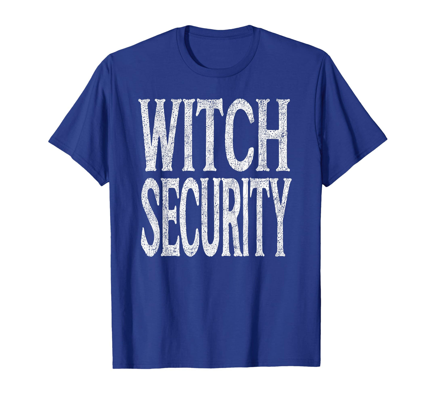 Witch Halloween Costumes Unisex-Adult Black Short Sleeve T-Shirt, Small, Witch Security