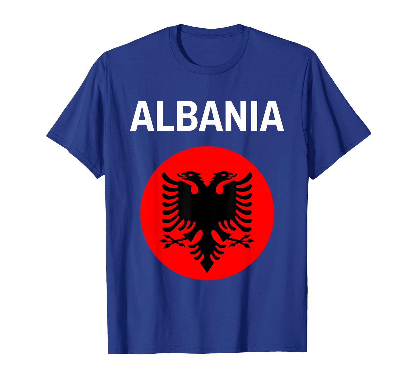 Albania Flag Modern T-Shirt