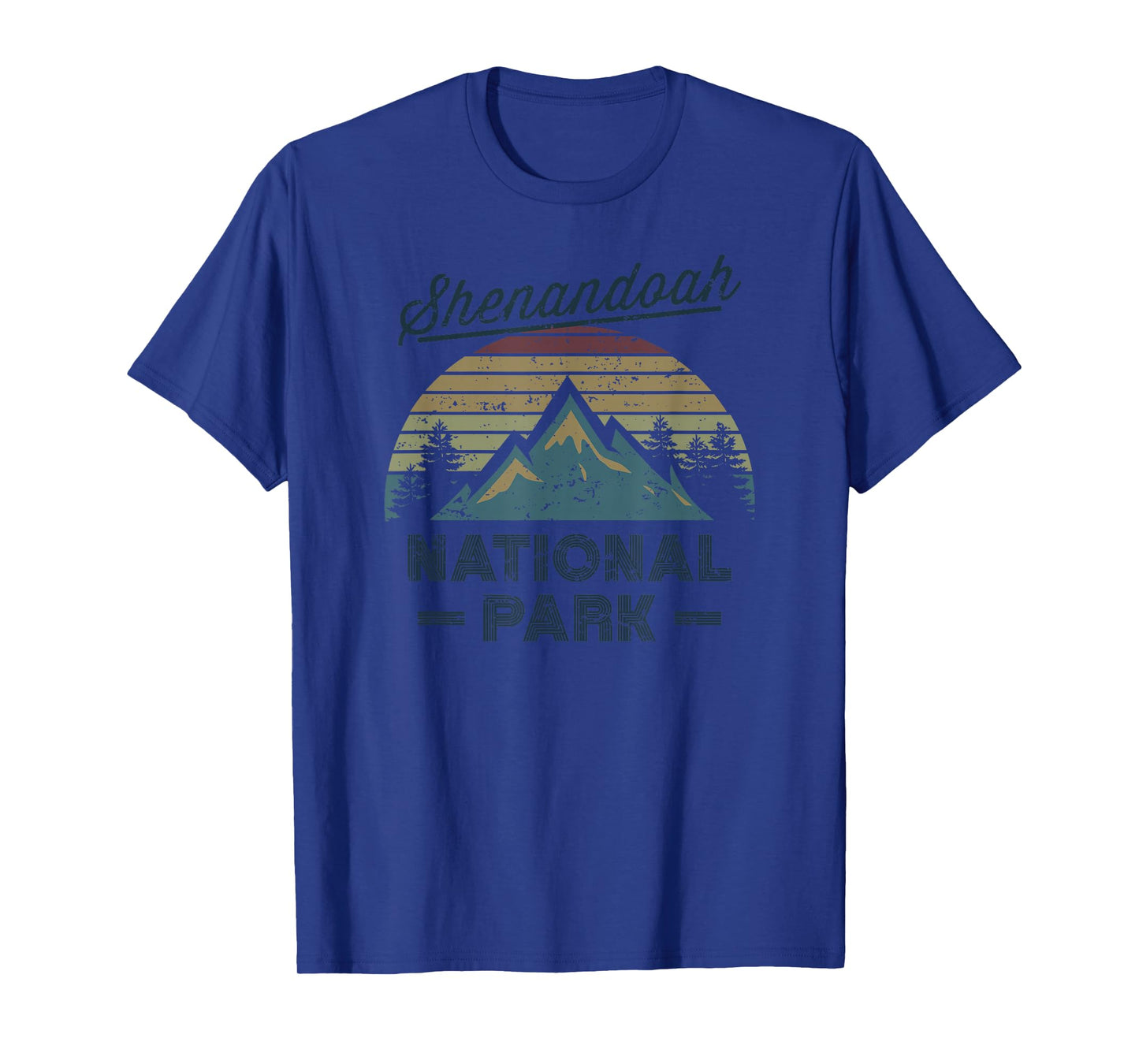 SHENANDOAH NATIONAL PARK Vintage Sunset Love Hiking Camping T-Shirt