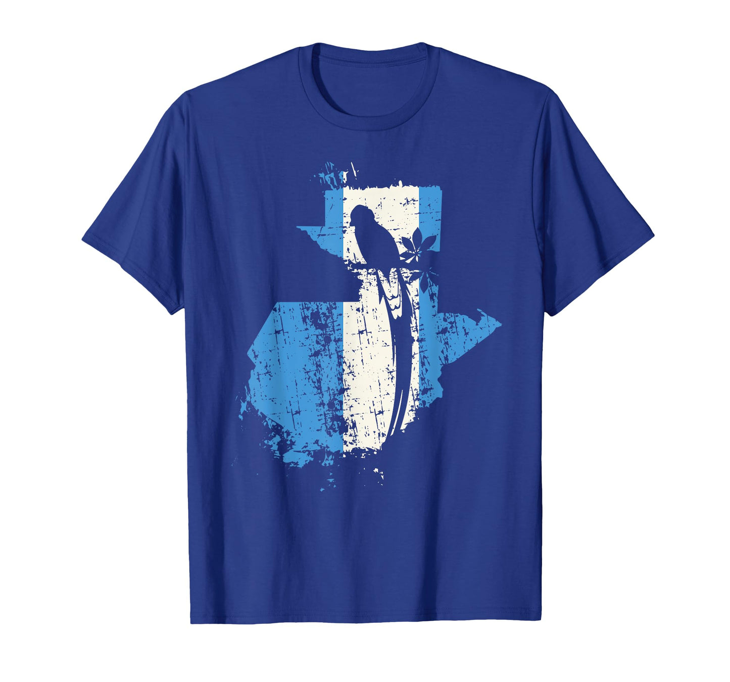 Guatemalan chapin quetzal proud distressed modern tshirt T-Shirt