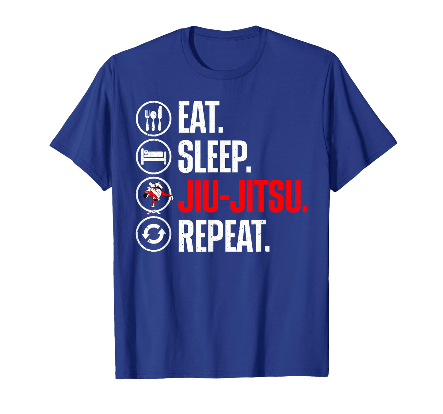 Funny Jiu Jitsu Design for Men Women Kids Martial Arts Lover T-Shirt Small