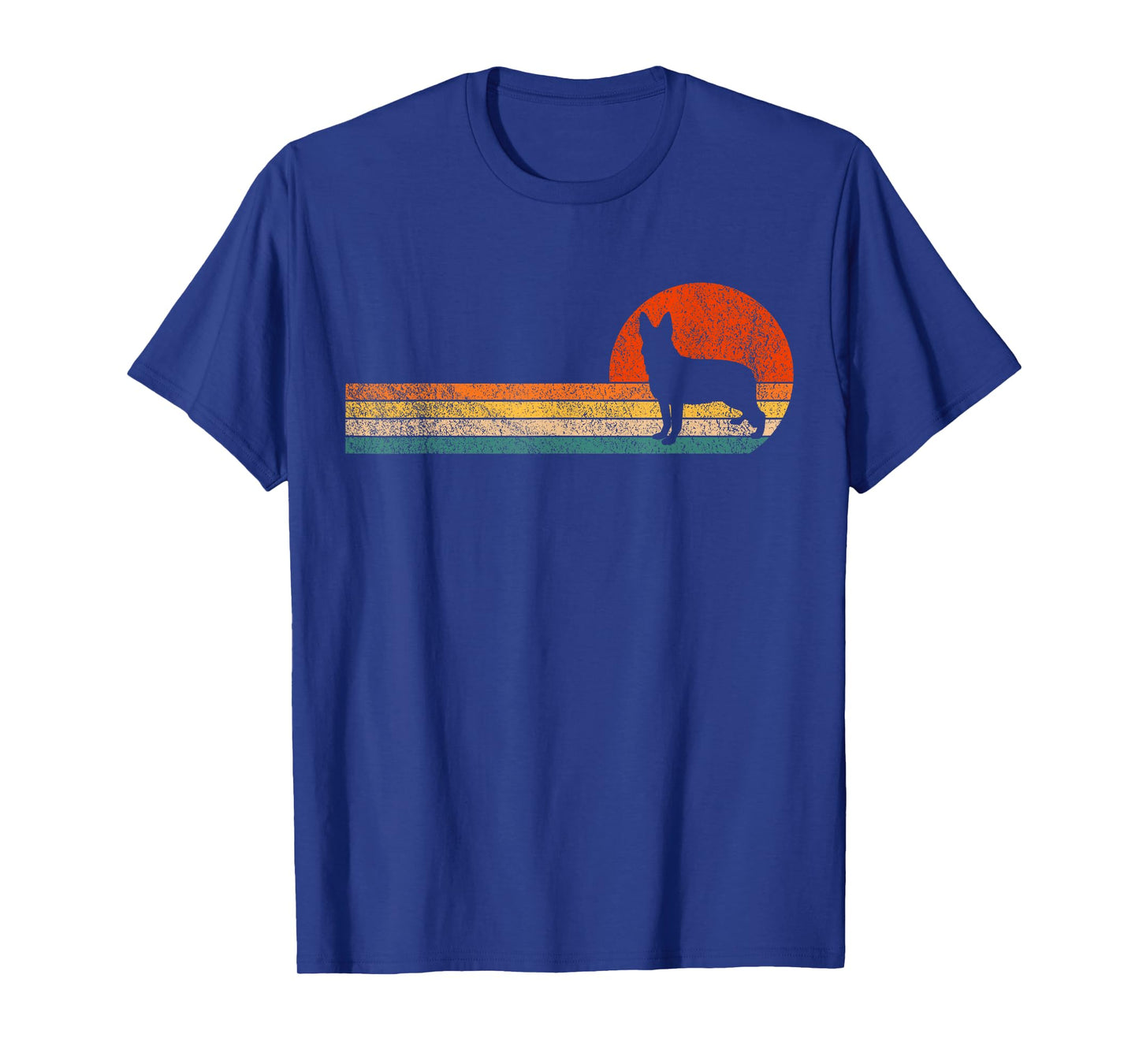 Funny German Shepherd Dog Owner Retro Vintage T-Shirt