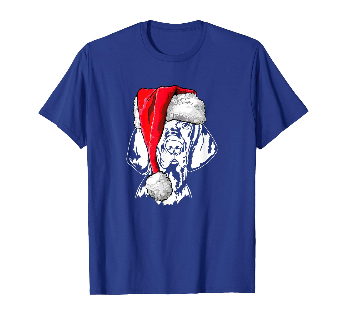 Funny Santa Hungarian Vizsla Christmas dog mom dog T-Shirt