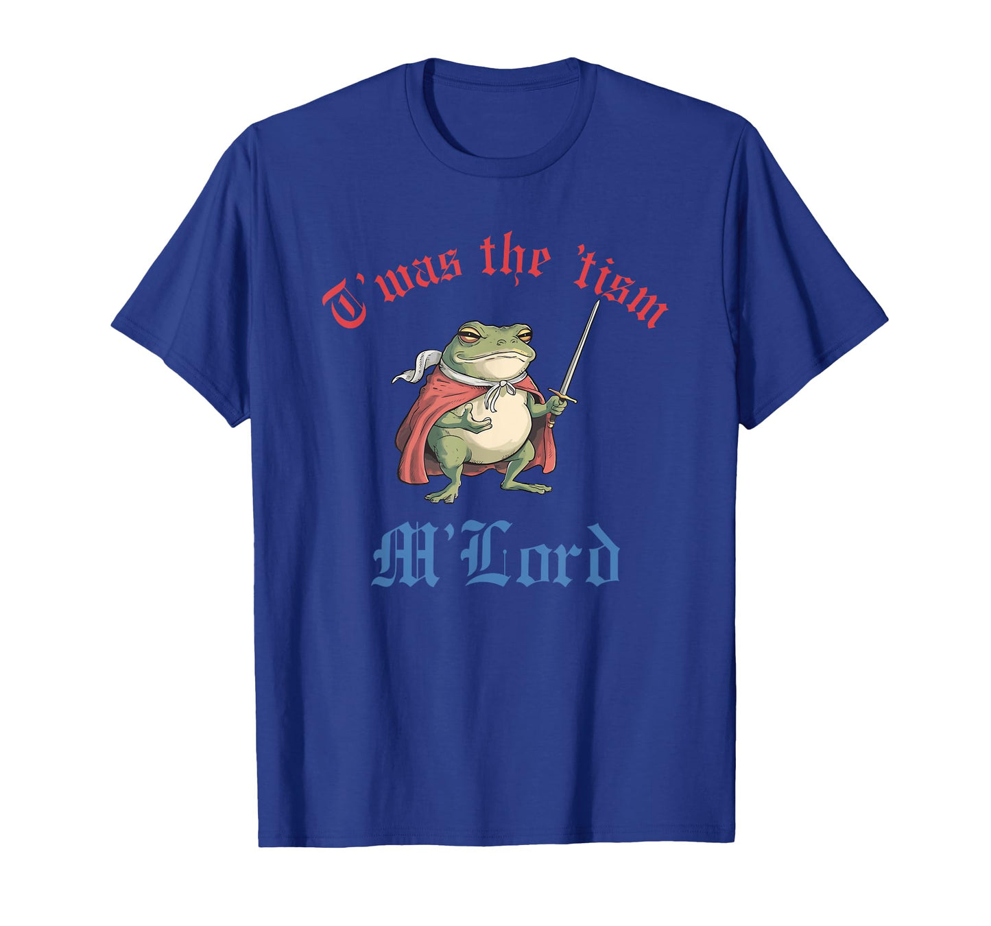 T'was the 'Tism M'Lord Frog Autism Vintage Design T-Shirt