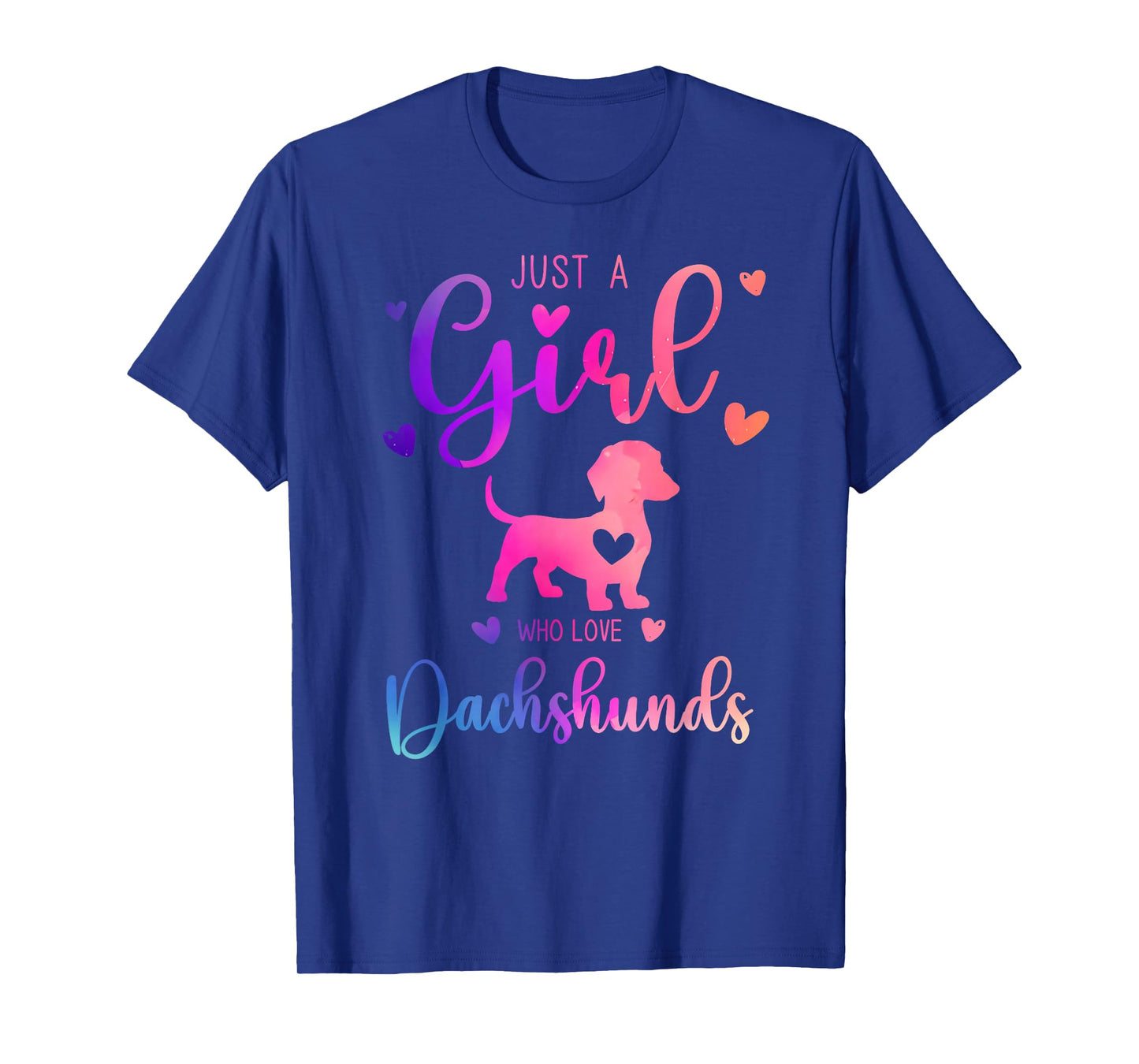 Just a Girl Who Loves Dachshunds Dress for Women and Kids T-Shirt