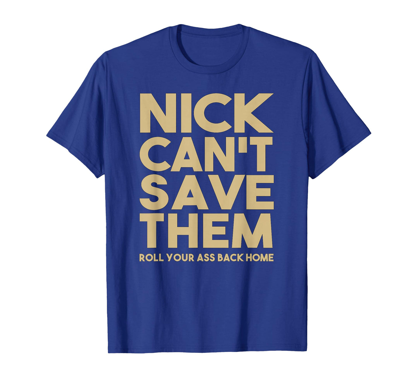 Florida Rivalry Funny Roll Back Home Sarcastic Design T-Shirt