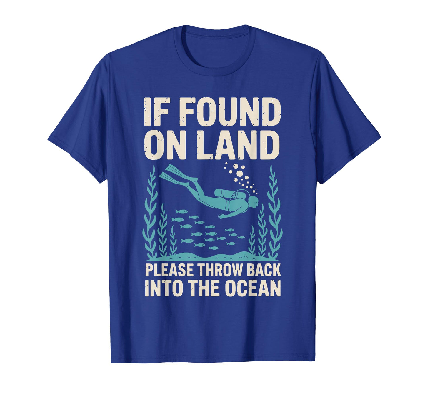 Funny Scuba Diving Art for Men Women Scuba Diver Scuba Lover T-Shirt
