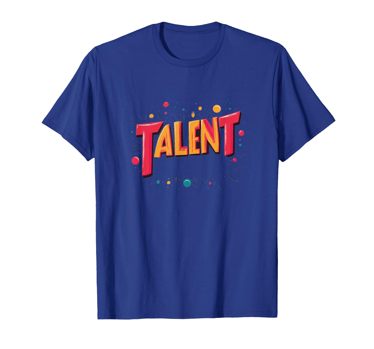 Colorful Talent Speech Emblem T-Shirt
