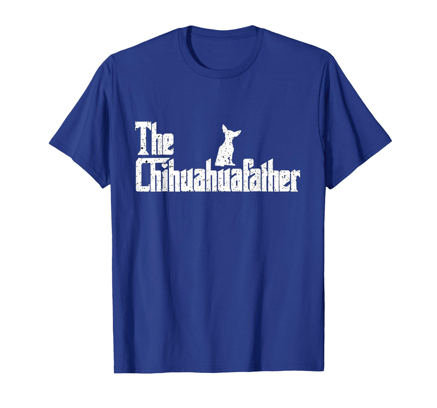 Retro The Dog Father, Chihuahua Lover Dog Dad, Best Dog Meme T-Shirt