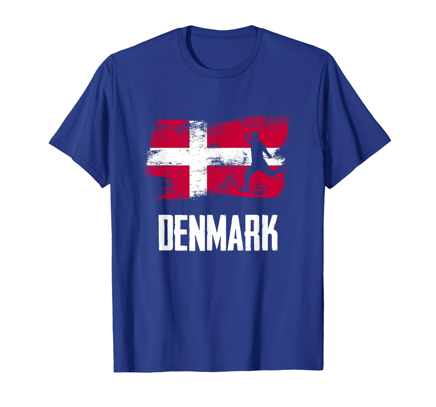 Denmark Flag Jersey Danish Soccer Team Danish T-Shirt