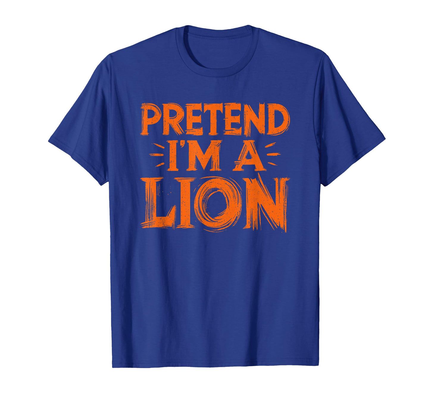 Pretend I'm A Lion Shirt Kids DIY Easy Halloween Costume T-Shirt