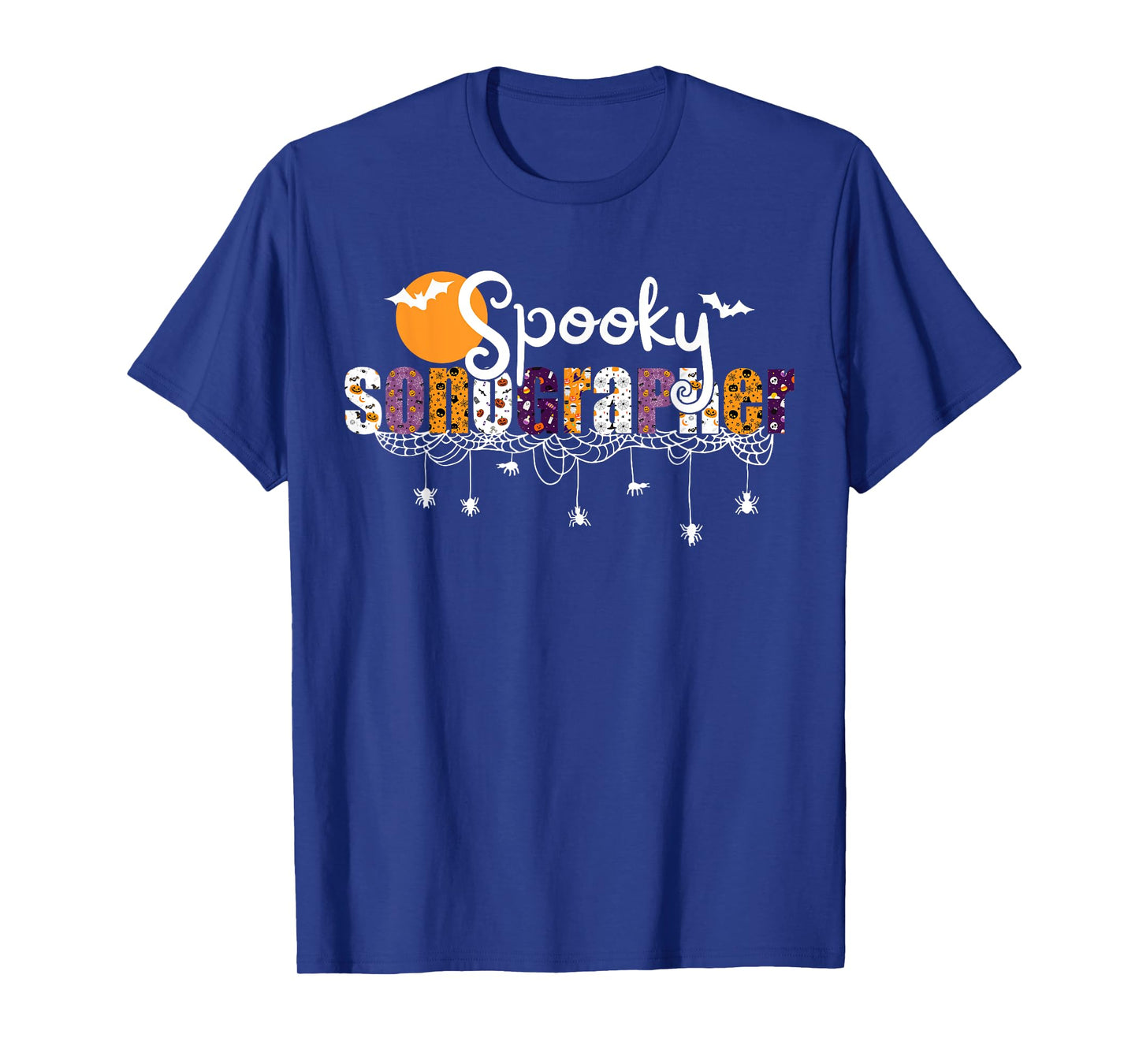 Retro Spooky Sonographer Halloween Ultrasound Technologist T-Shirt