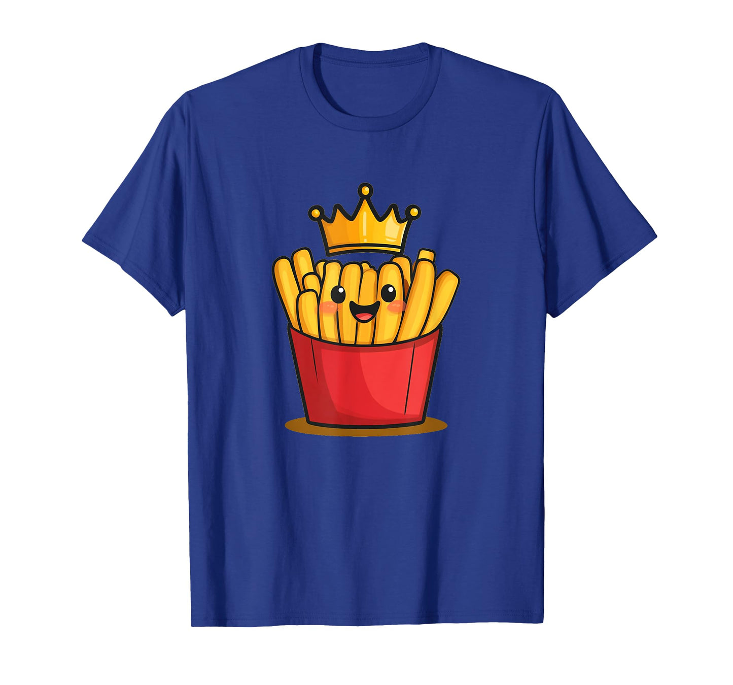 Nice French Fries with Crown for Boys and Girls T-Shirt