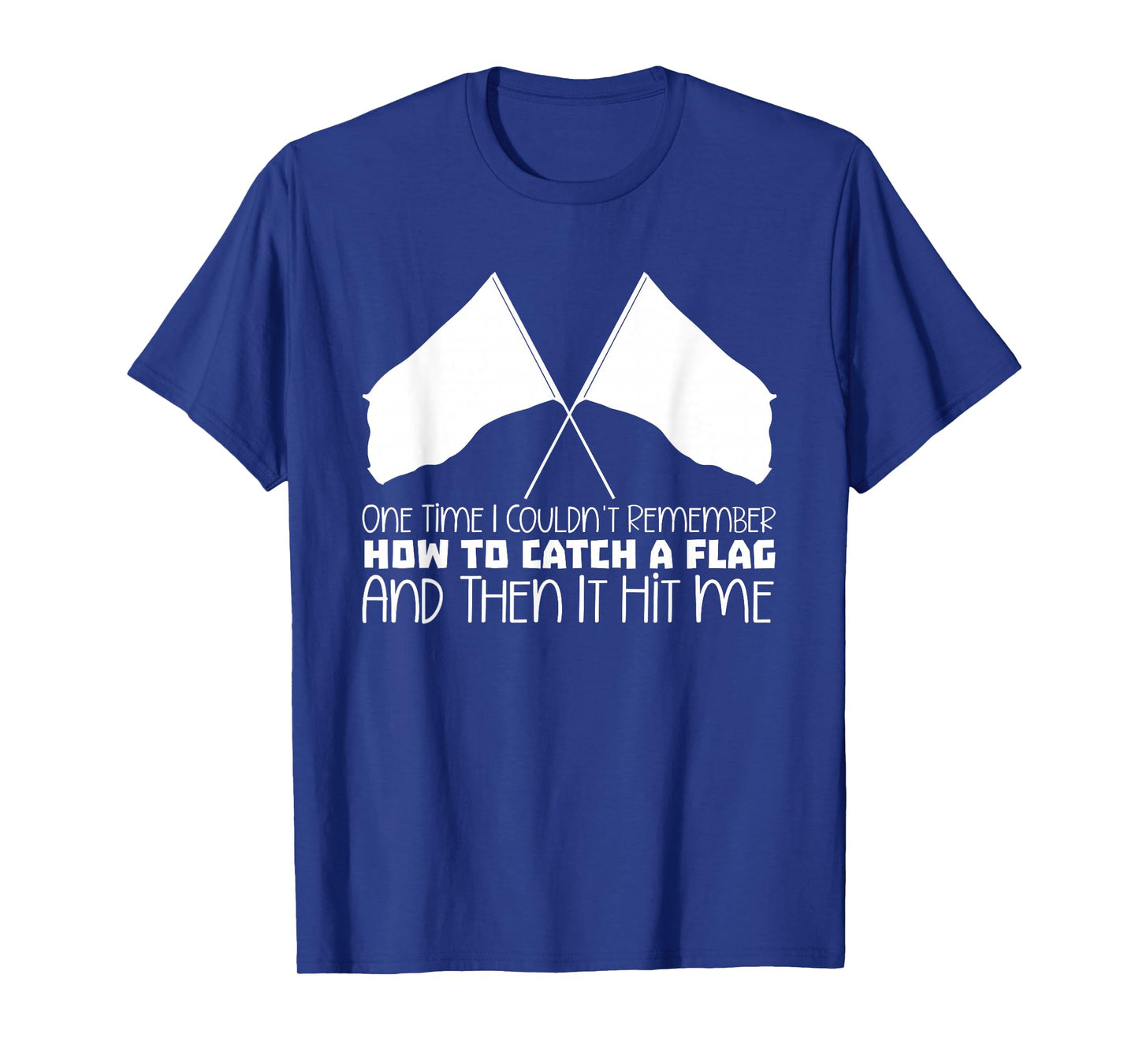Marching Band Colorguard Flag Twirling Funny Color Guard T-Shirt