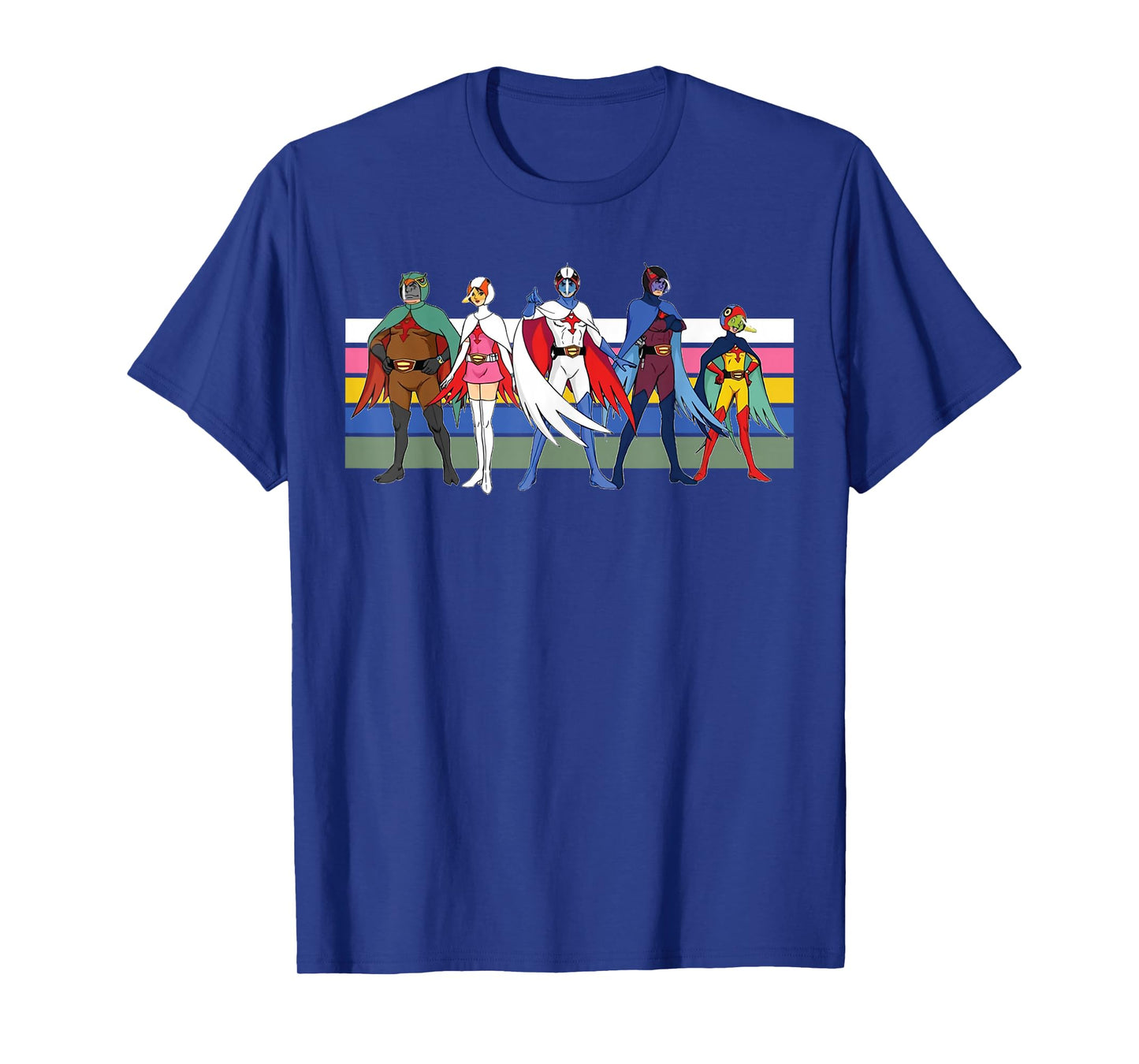 Battle of The Planets Retro Anime Graphic T-Shirt