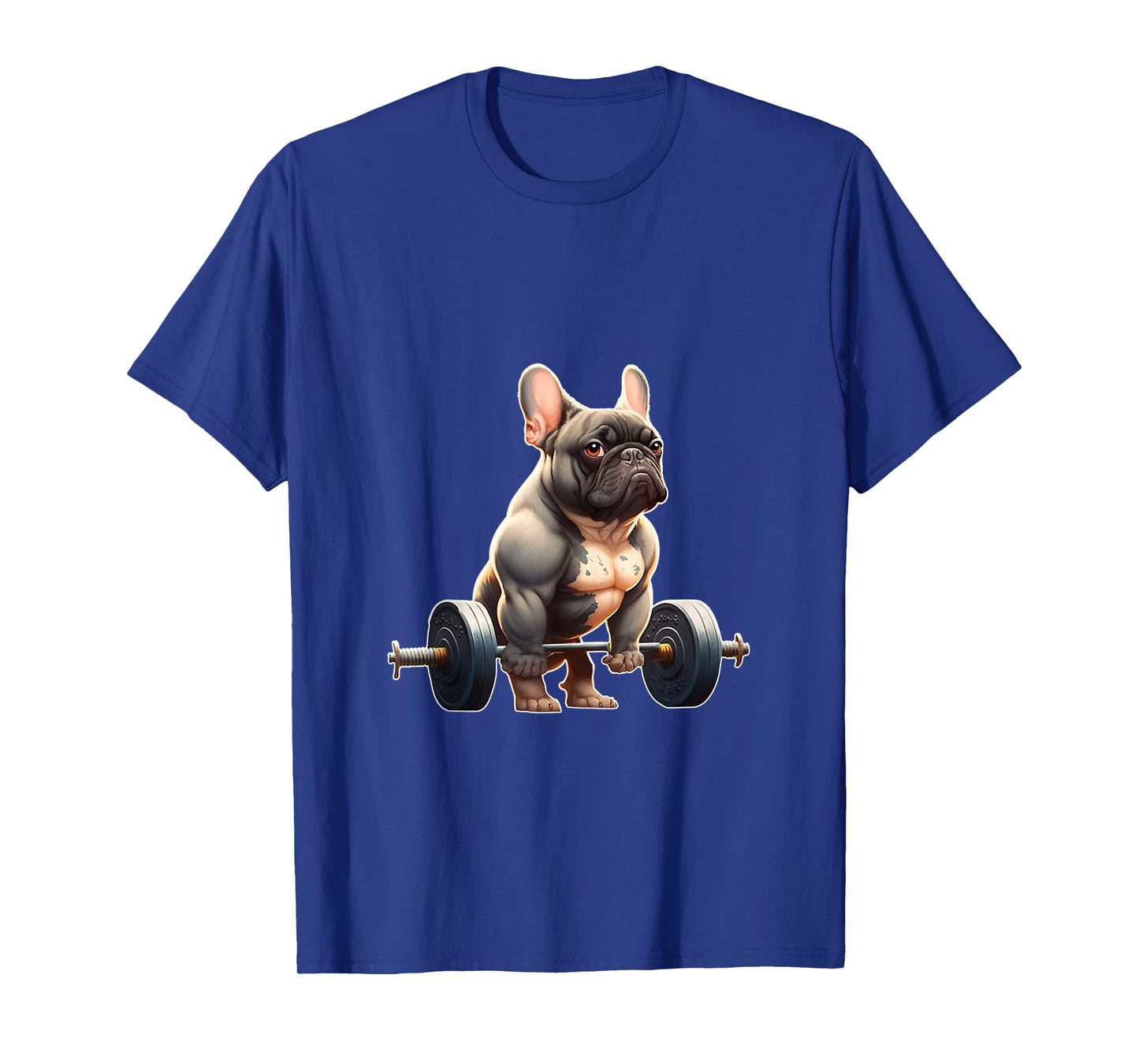 Funny French Bulldog Bodybuilding Gym Frenchie Weightlifter Tank Top