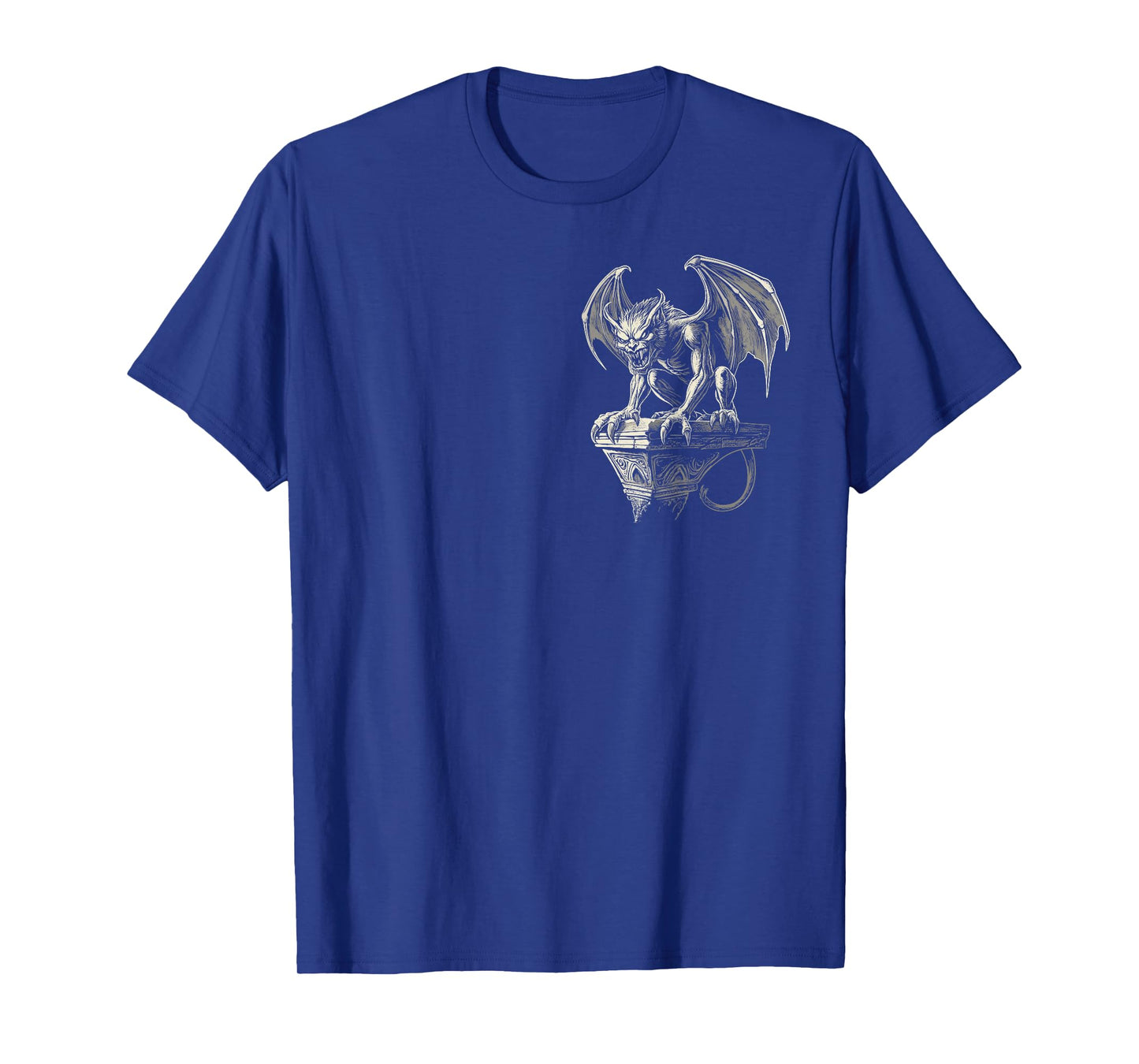 Gargoyle on Pillar – Gothic T-Shirt