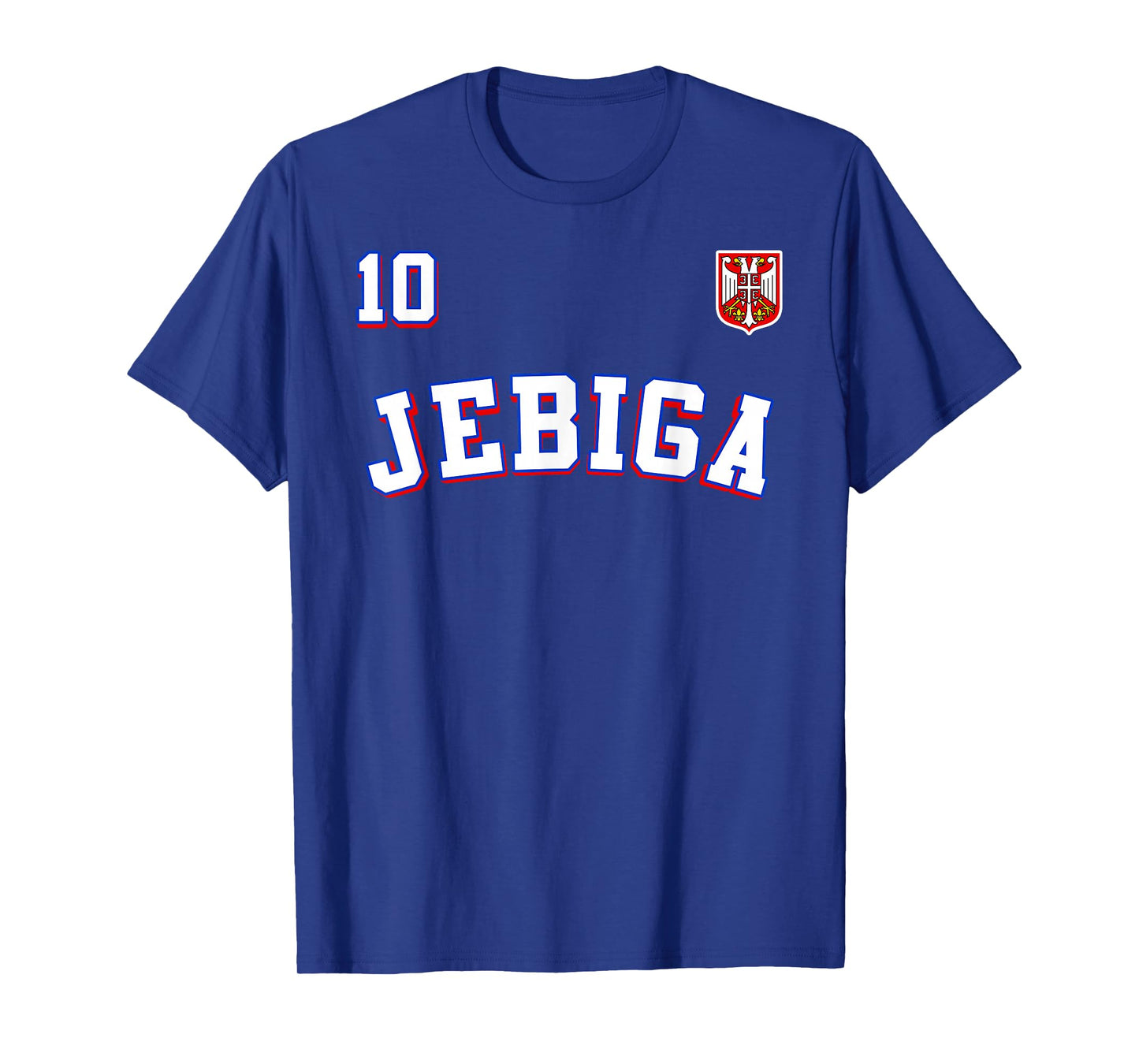 JEBIGA Serbian Flag Pride of Serbia Funny Balkan T-Shirt