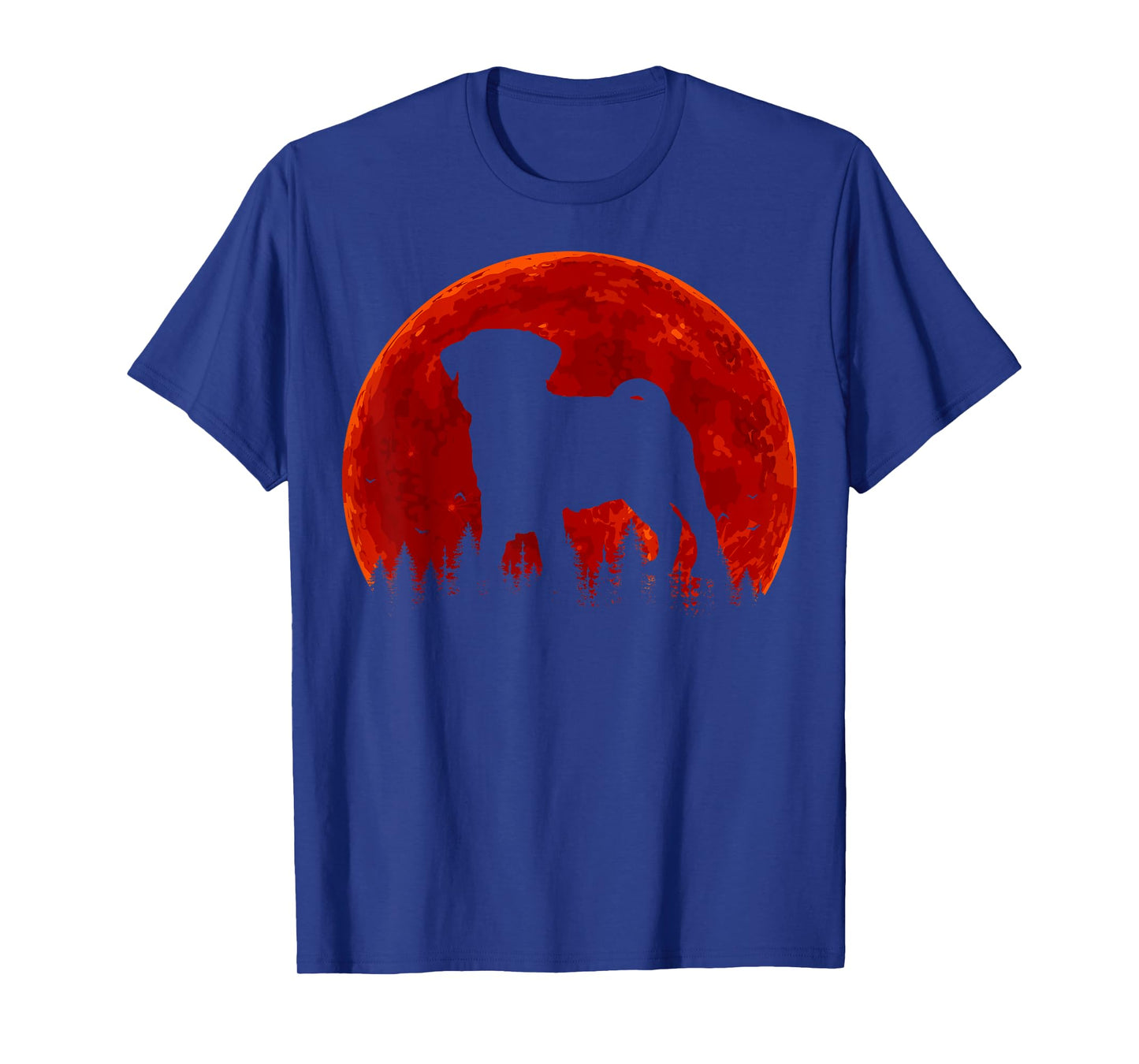 Funny Pug Witch Halloween Pumpkin Scary Costume Dog Lovers Men Women Kids T-Shirt