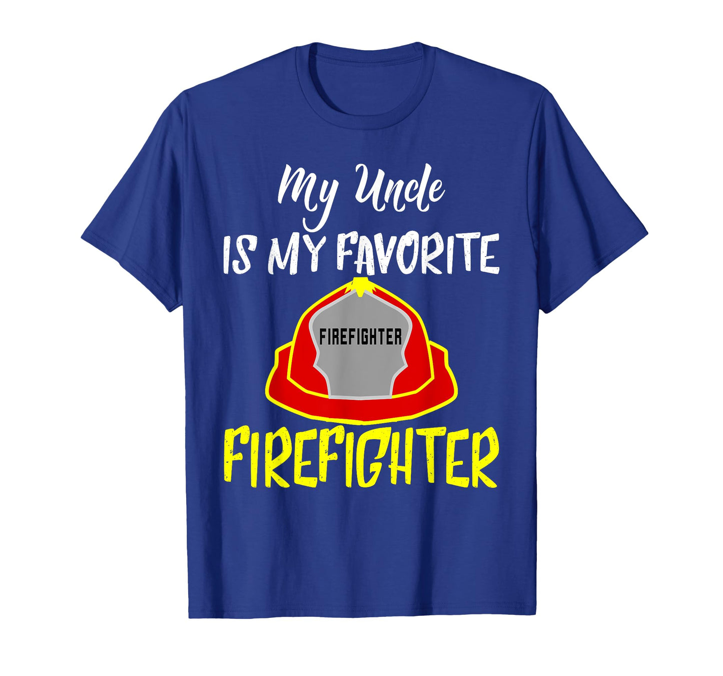 Uncle Firefighter Fireman Shirt Nephew Niece Kids T-Shirt