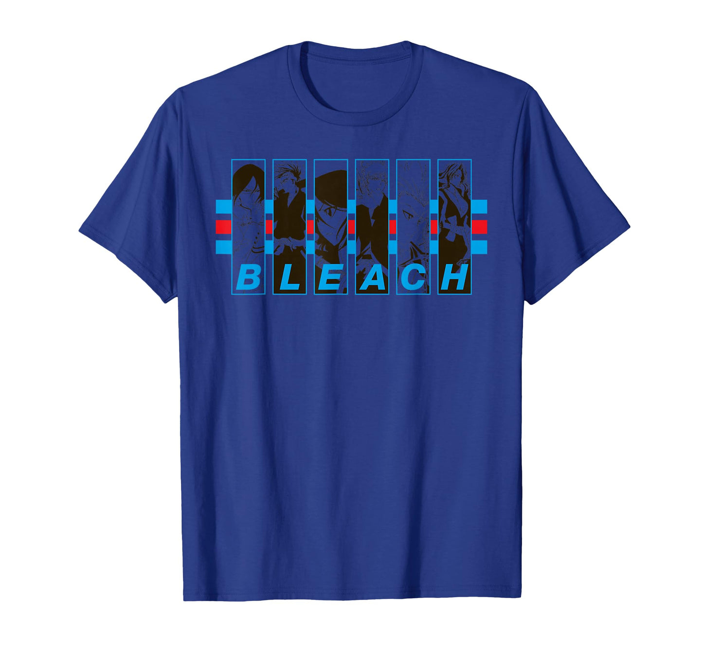 Bleach 5 Character Frames Anime T-Shirt