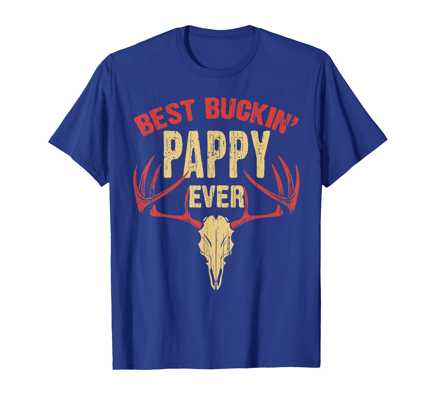 Mens Best Buckin' Pappy Ever Shirt Deer Hunters T-Shirt