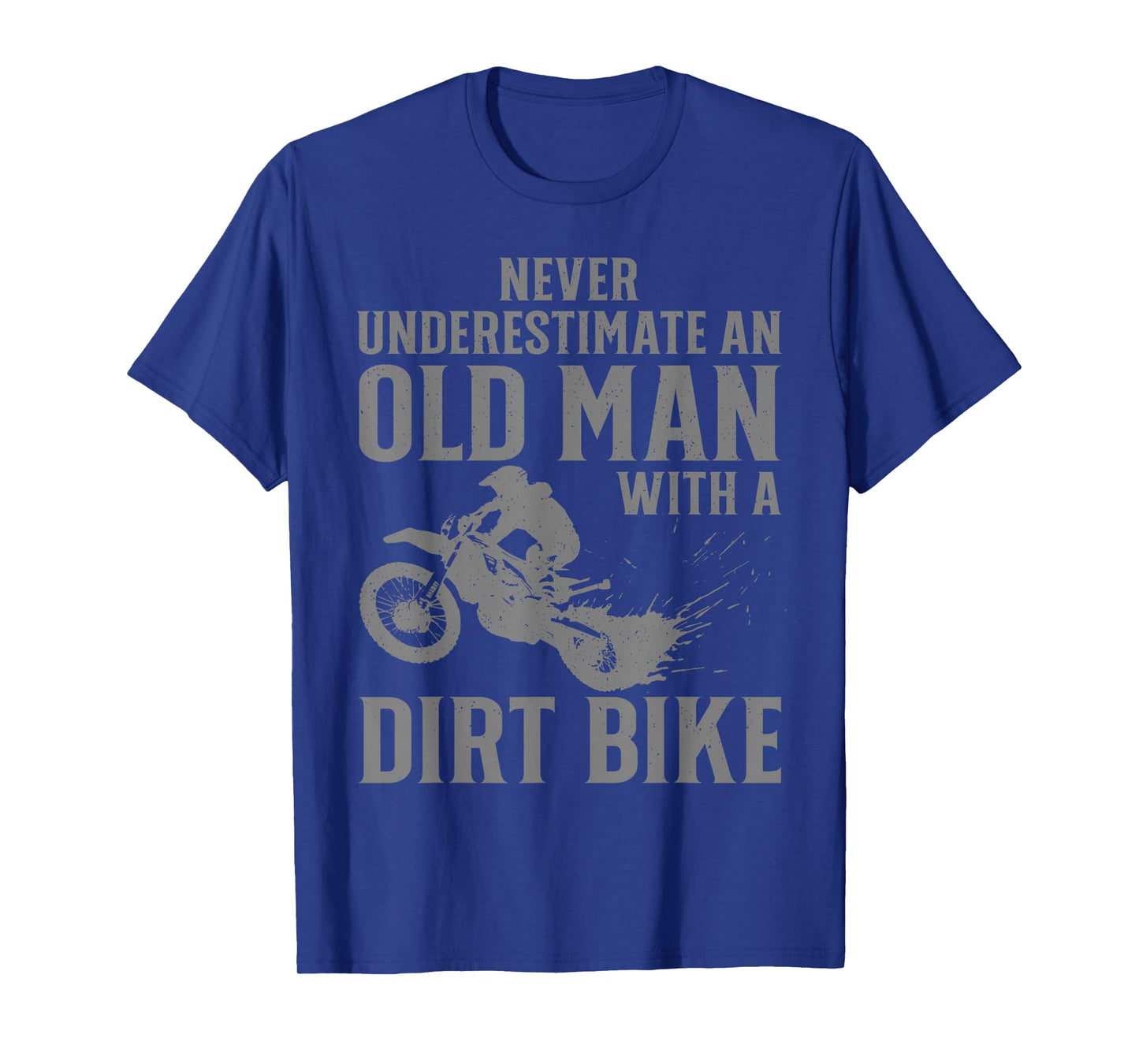 Dirt Bike Art for Men Grandpa Dad Dirtbike Dirt Bike Lover T-Shirt