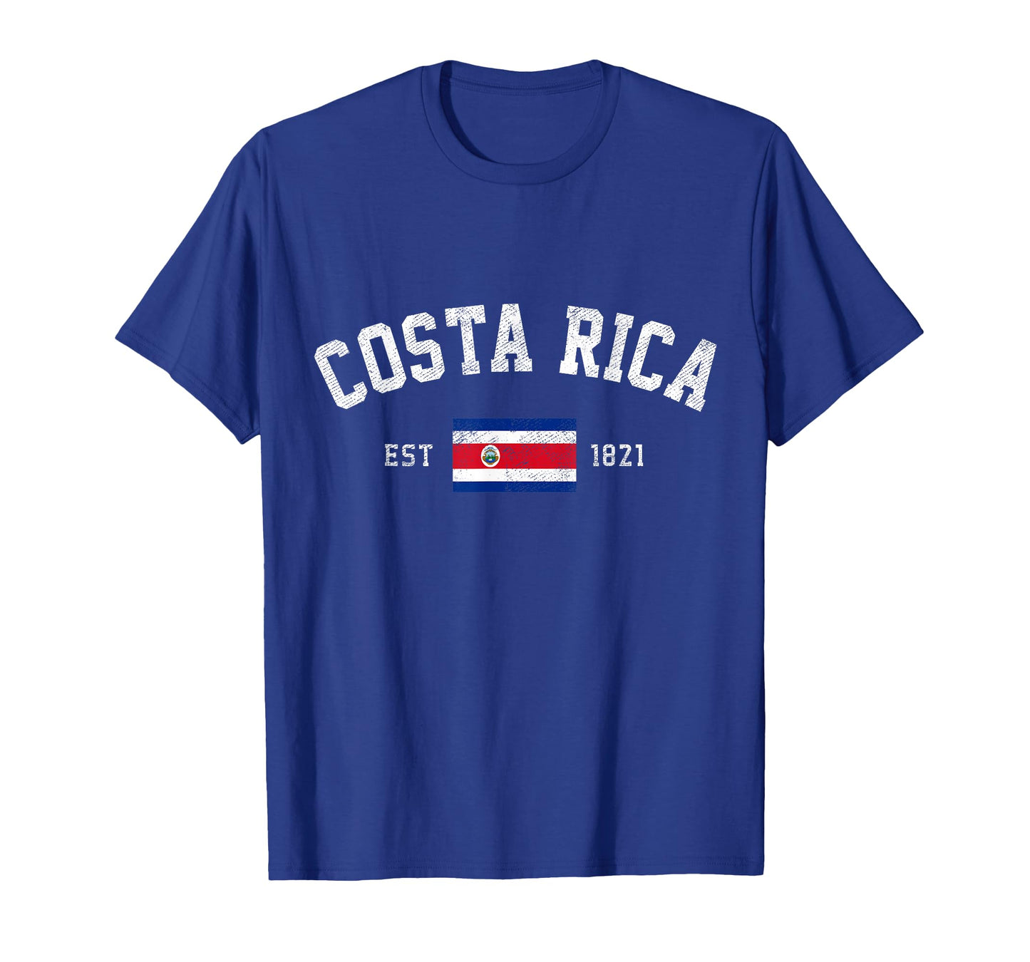 Costa Rica Est. 1821 Costa Rican Flag Independence Day T-Shirt