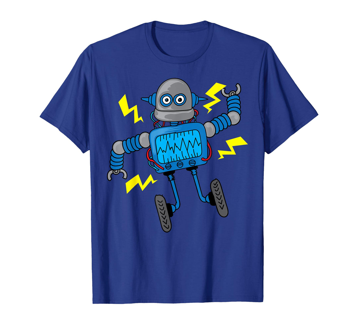 Cool Robot Art For Boys Girls Kids Robotics Engineer Robot T-Shirt