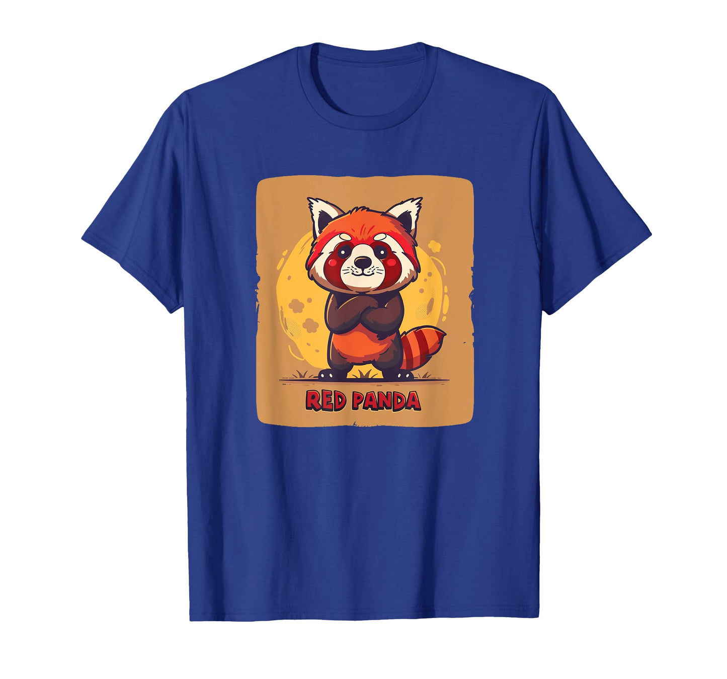 Cool standing Red Panda for a Casual and Funny Look T-Shirt
