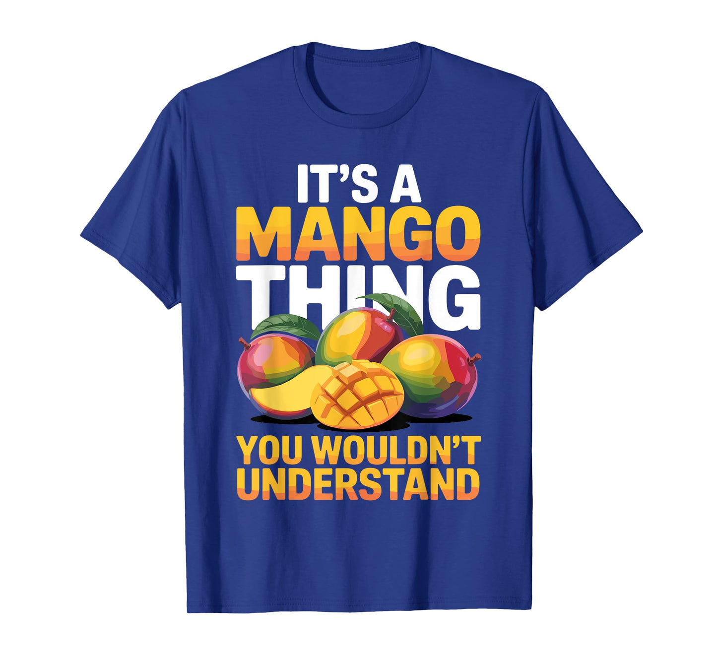 Mango Art for Men Women Vegetarian Mango Fruit Mango Lover T-Shirt