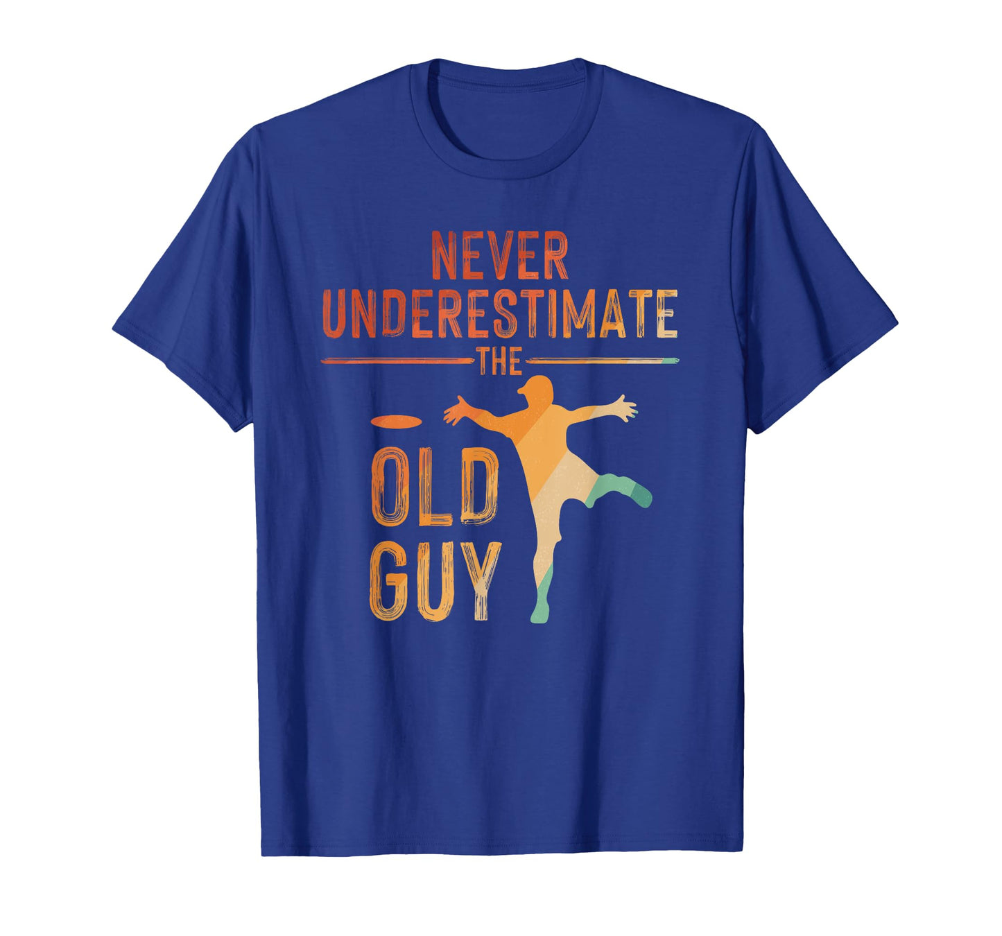 Disc Golf Art For Men Grandpa Disc Golfer Disc Golf Player T-Shirt